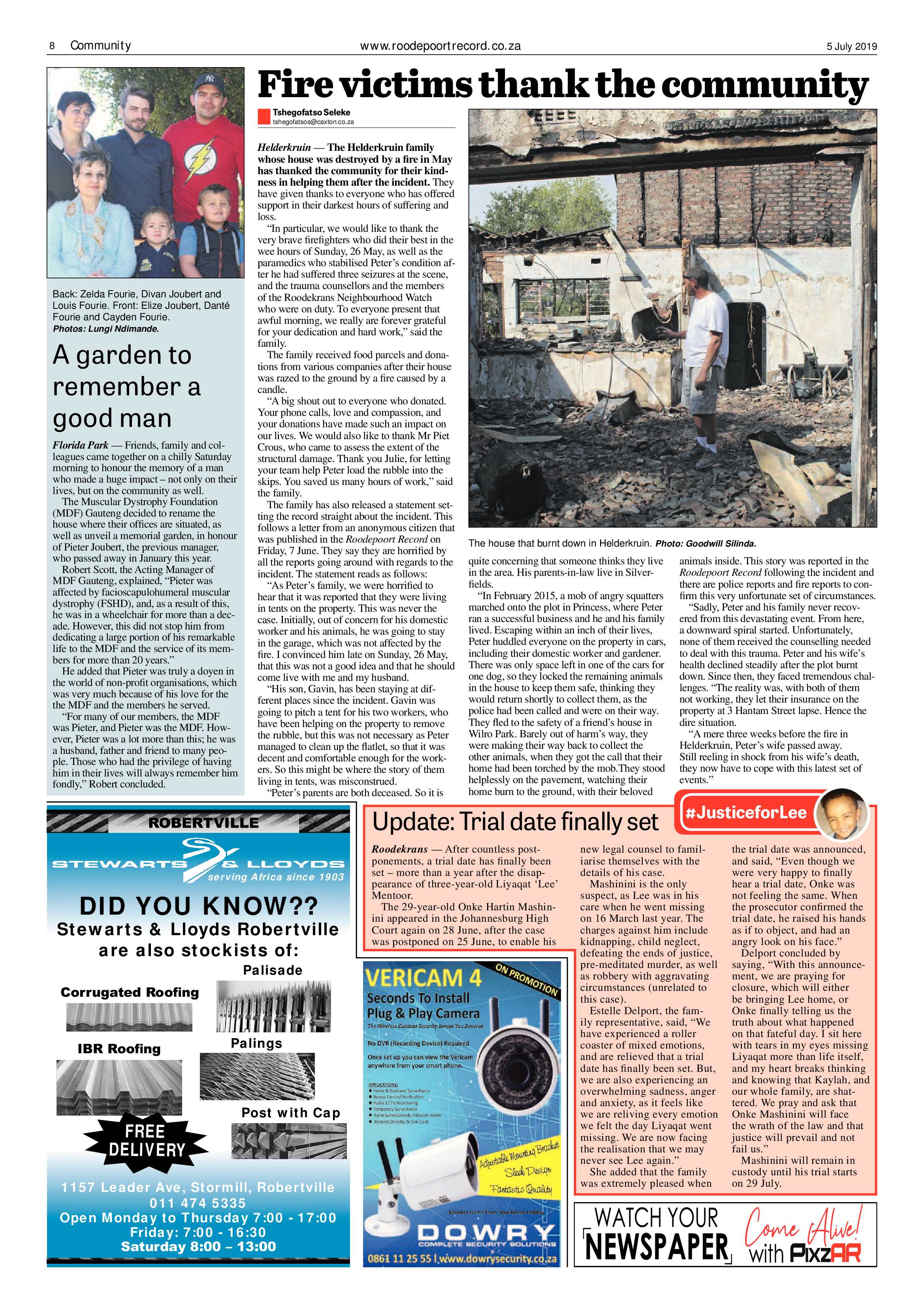Roodepoort Record 5 July 2019 page 8