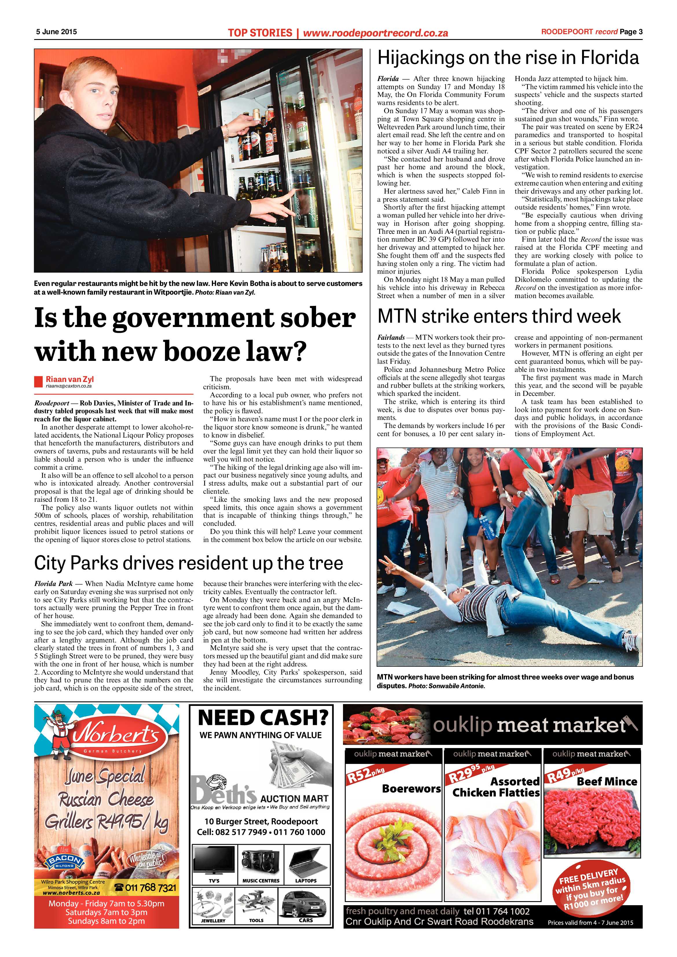 Roodepoort Record 5 June 2015 page 3
