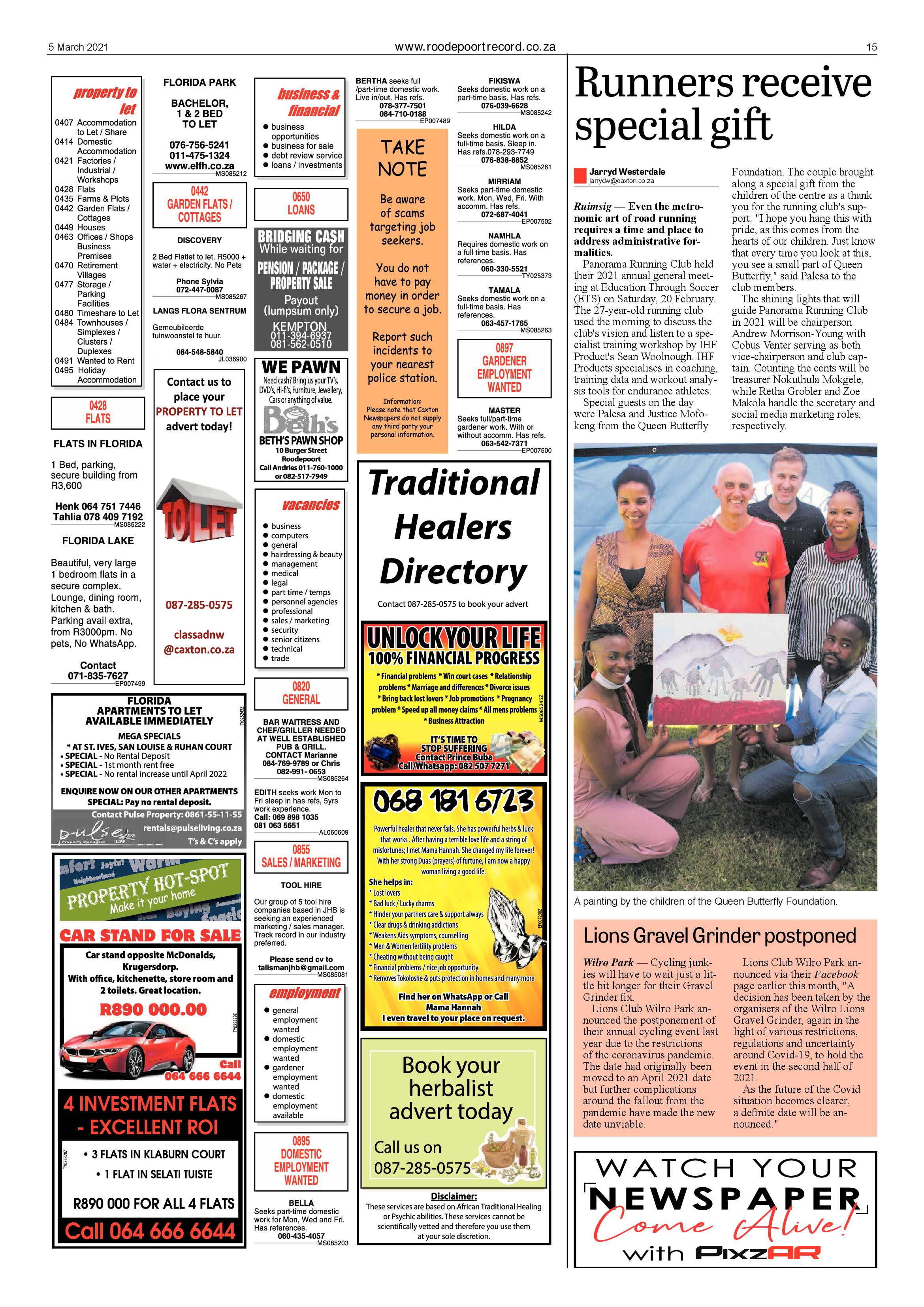 Roodepoort Record 5 March 2021 page 15