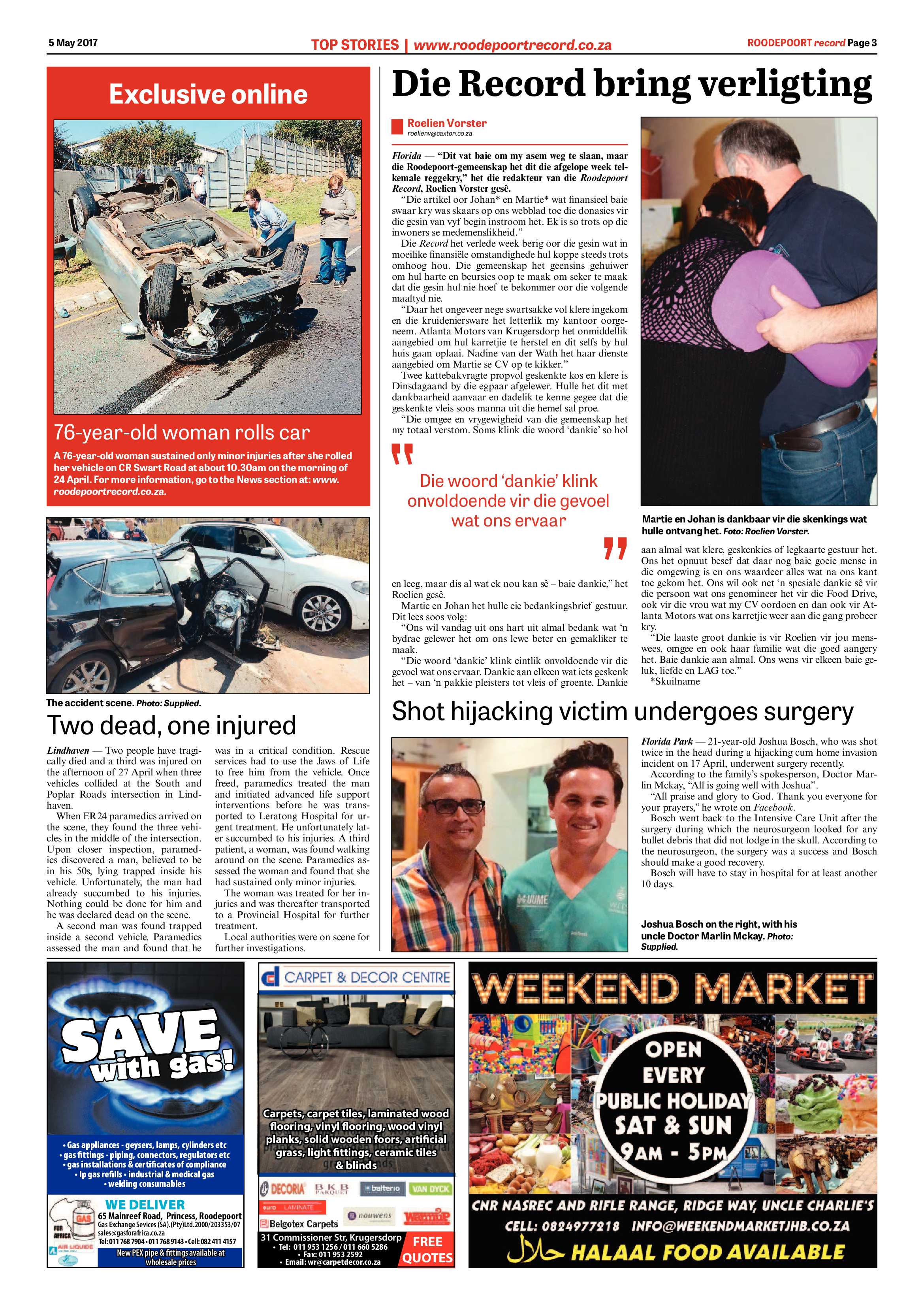 Roodepoort Record 5 May 2017 page 3