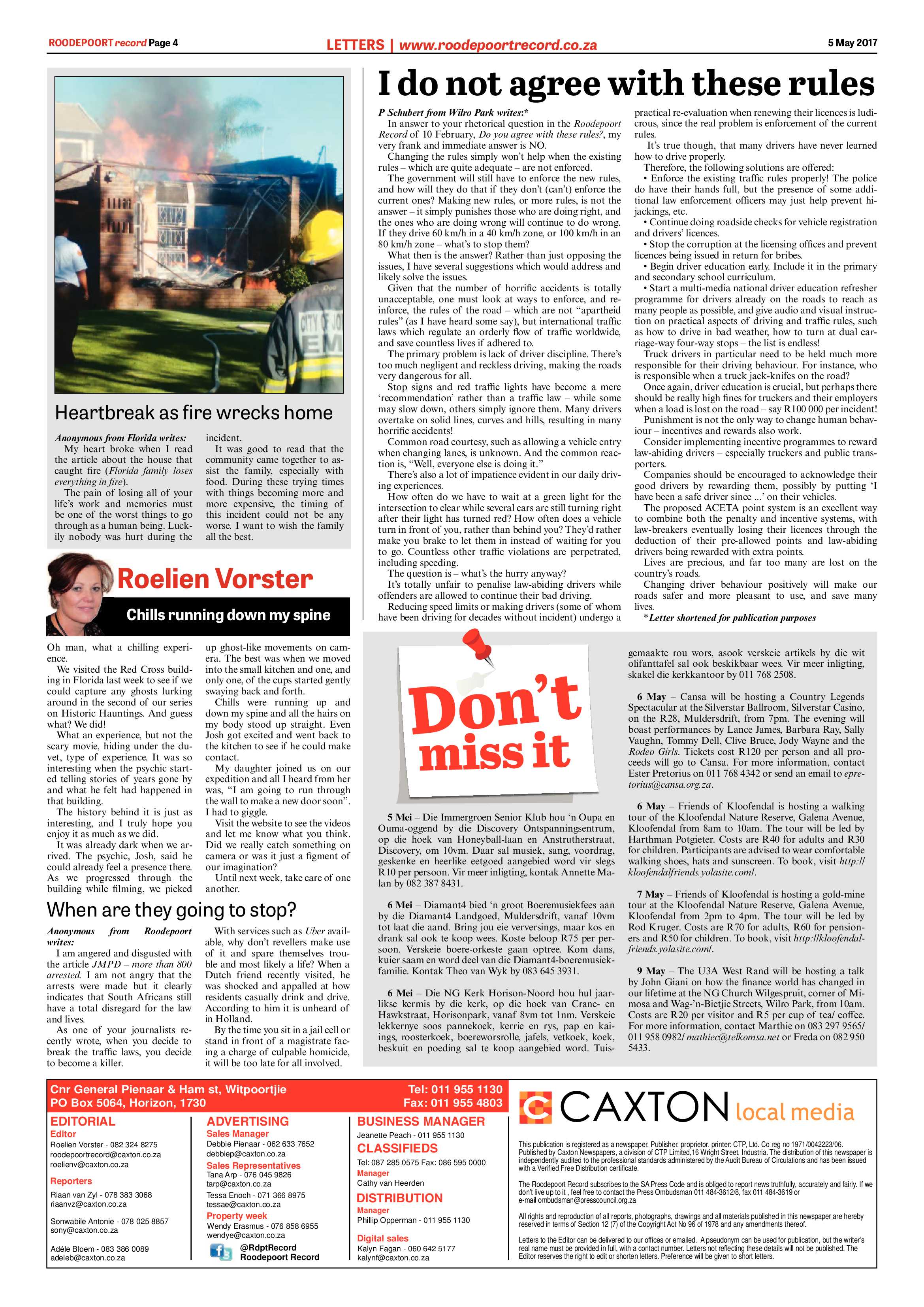 Roodepoort Record 5 May 2017 page 4