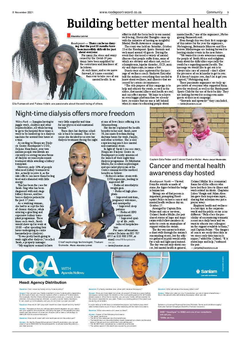 Roodepoort Record 5 November 2021 page 3