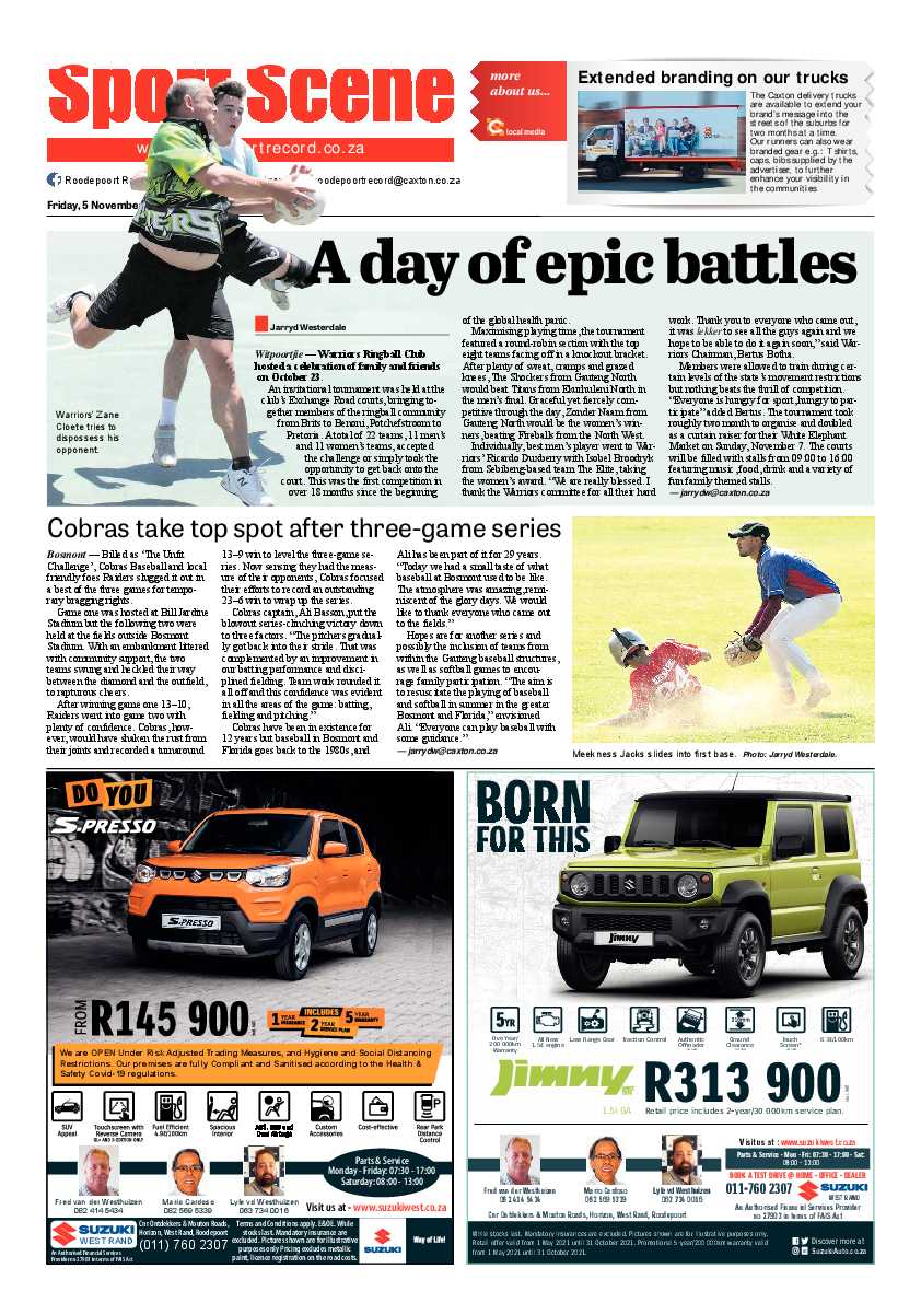 Roodepoort Record 5 November 2021 page 8