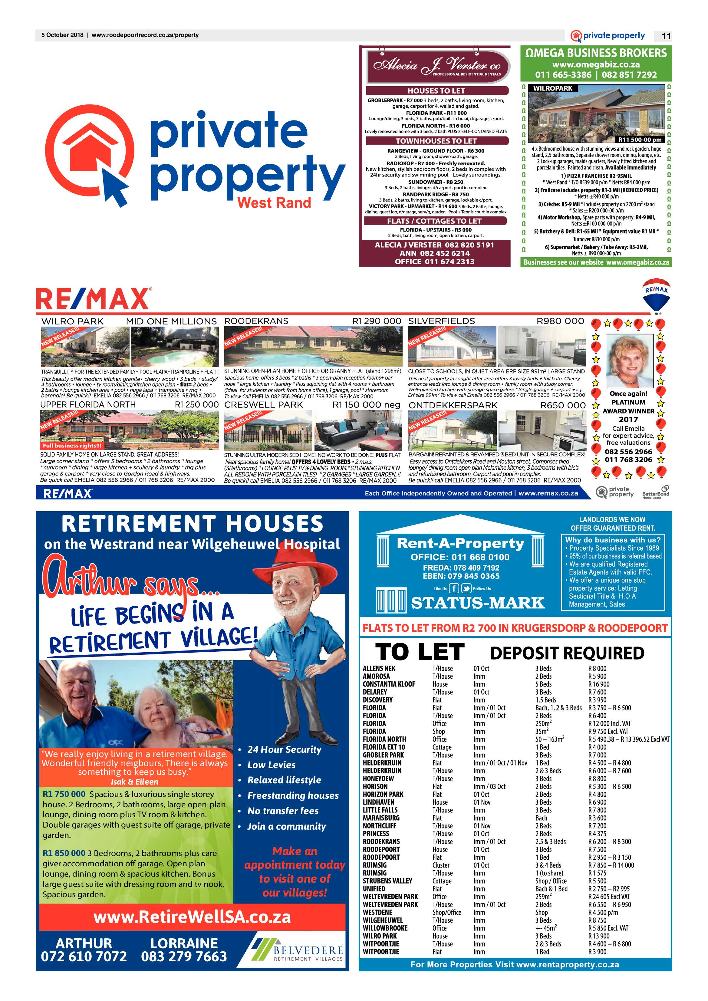 Roodepoort Record 5 October 2018 page 11