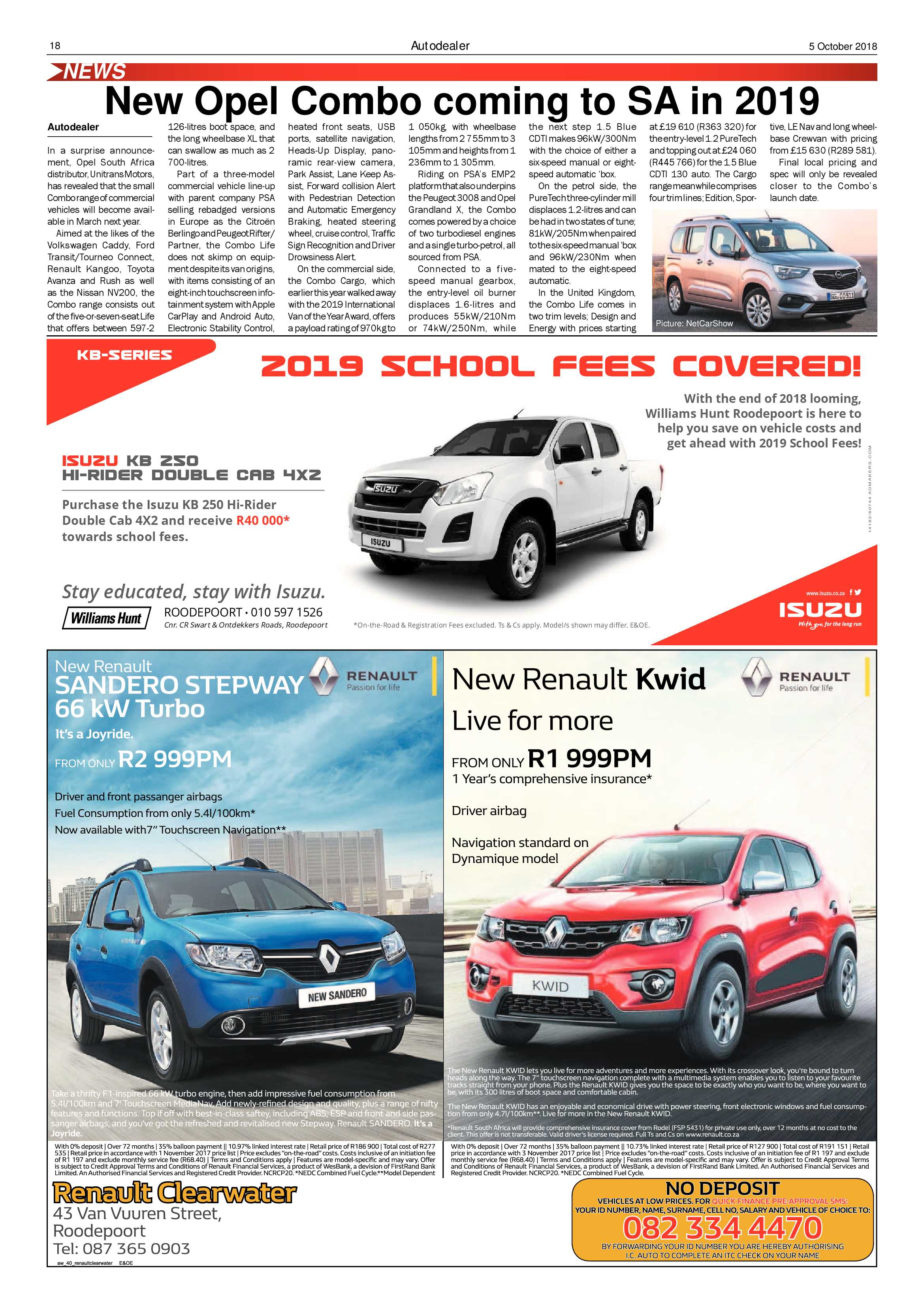 Roodepoort Record 5 October 2018 page 18