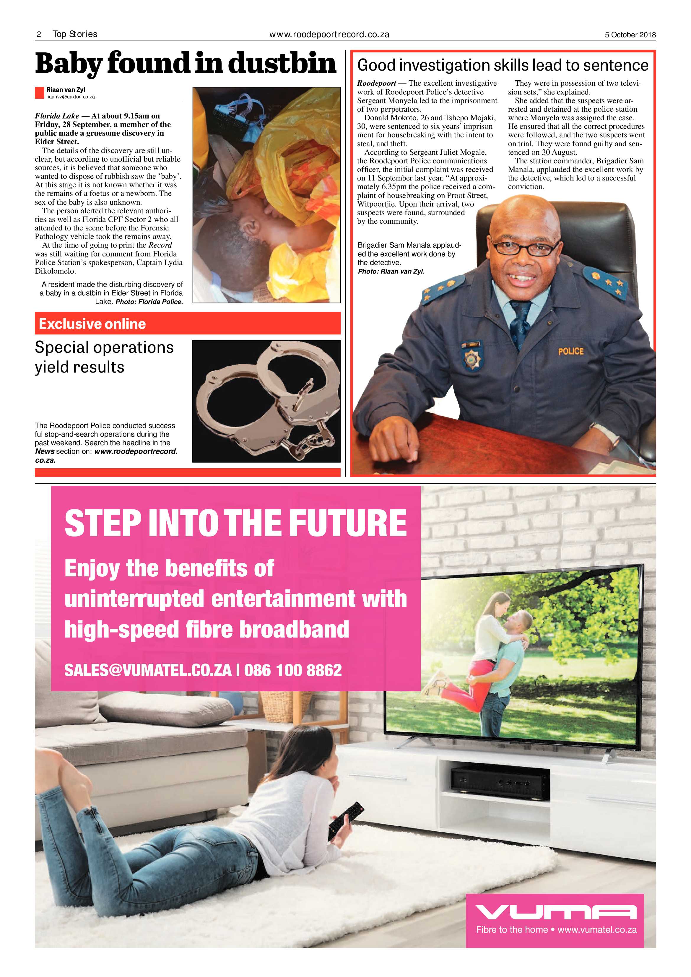 Roodepoort Record 5 October 2018 page 2