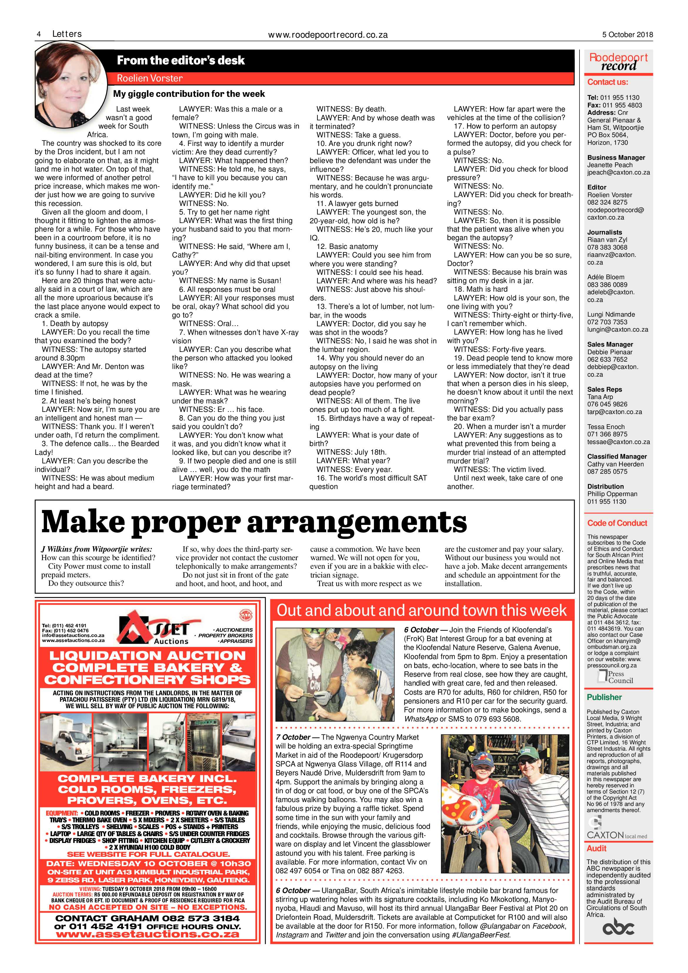 Roodepoort Record 5 October 2018 page 4