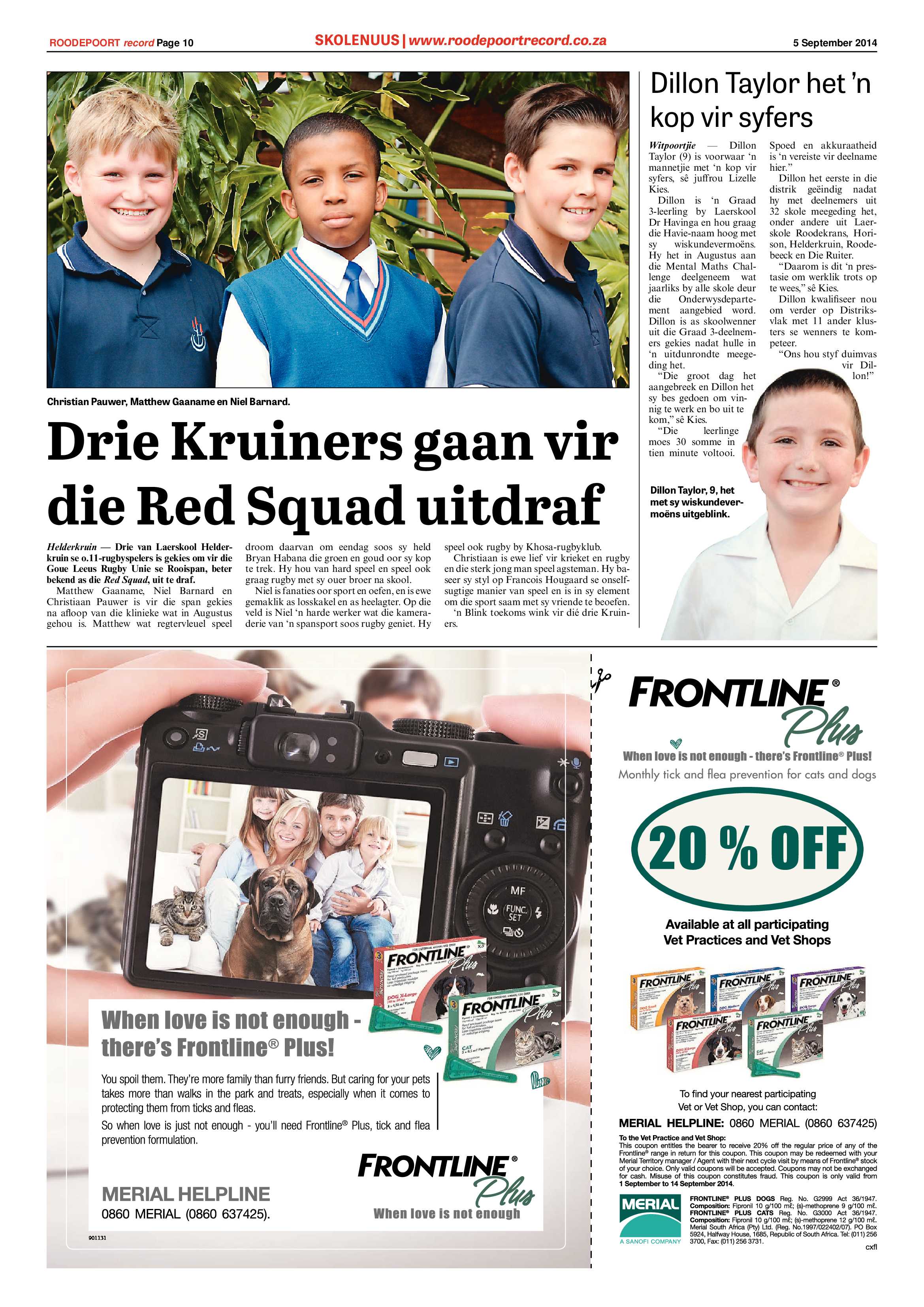 Roodepoort Record 5 September 2014 page 10