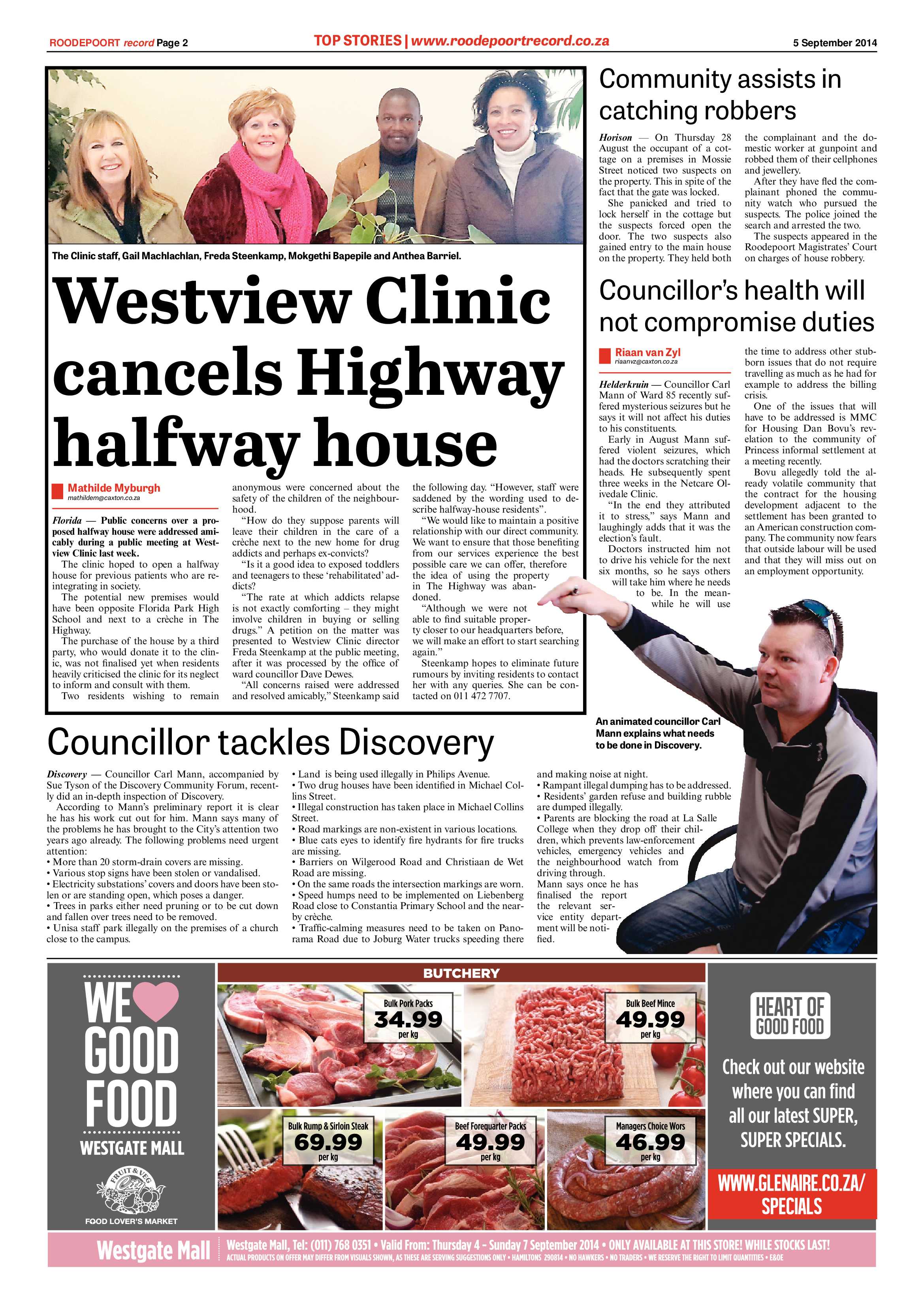 Roodepoort Record 5 September 2014 page 2