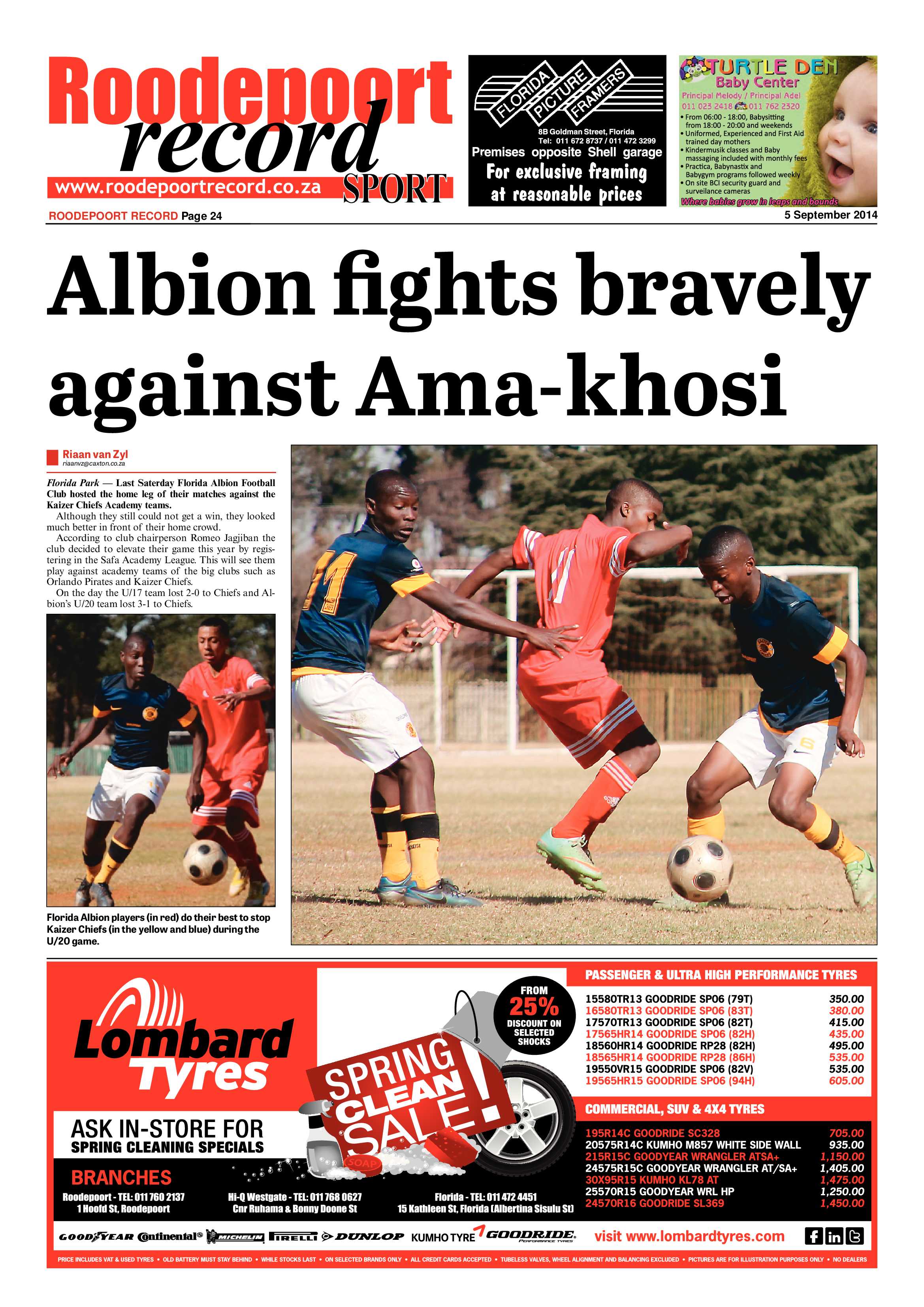 Roodepoort Record 5 September 2014 page 24