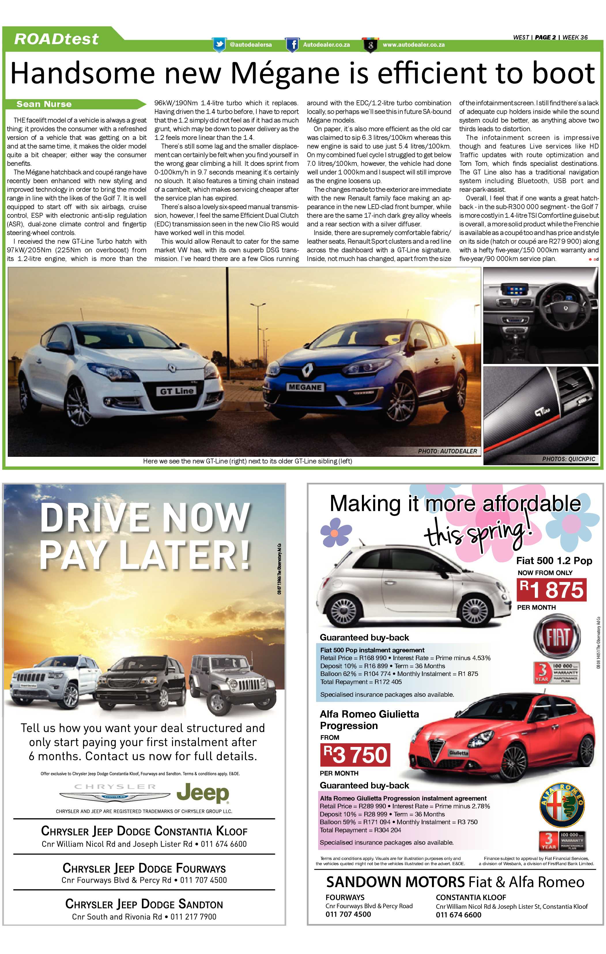 Roodepoort Record 5 September 2014 page 26