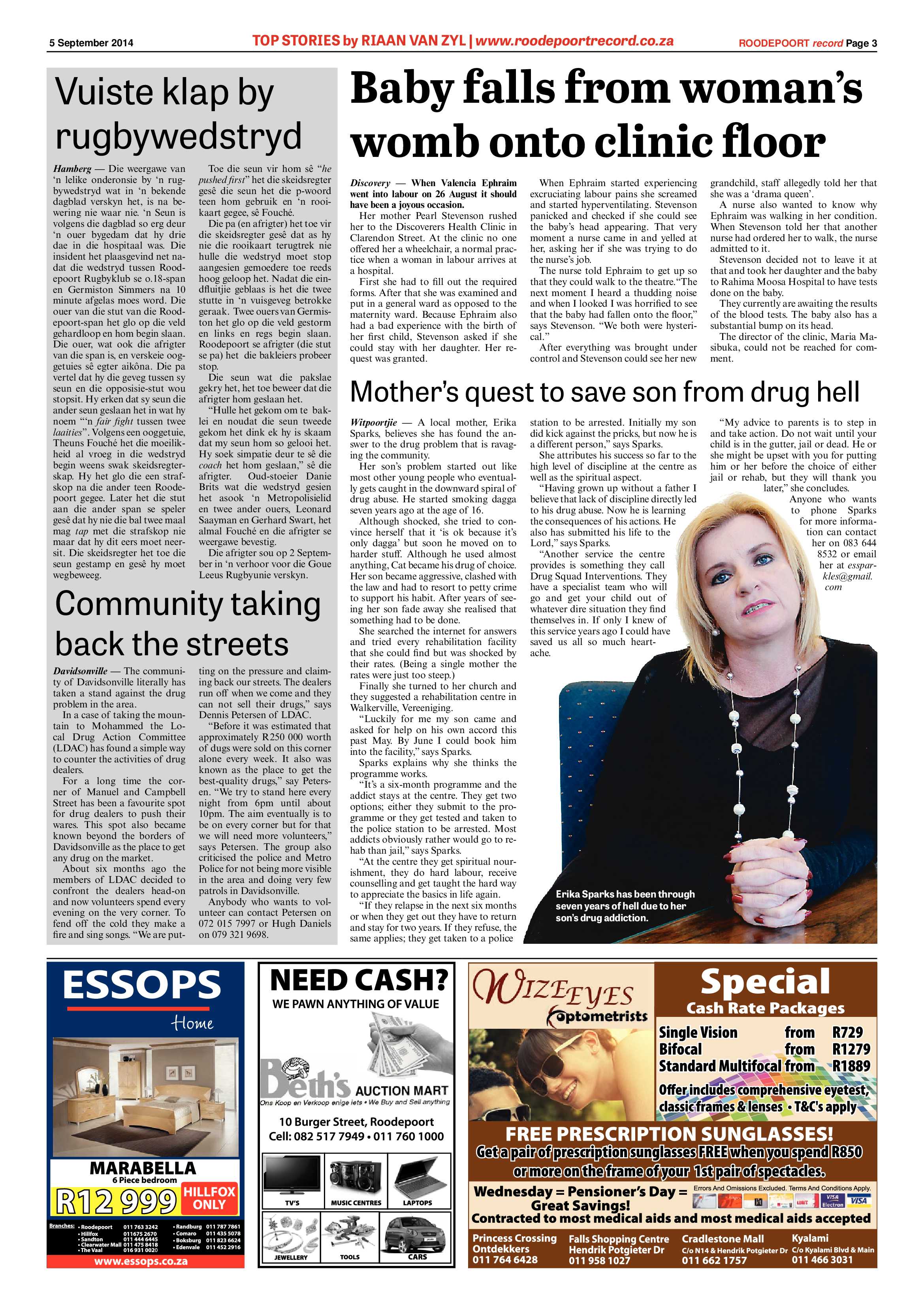 Roodepoort Record 5 September 2014 page 3