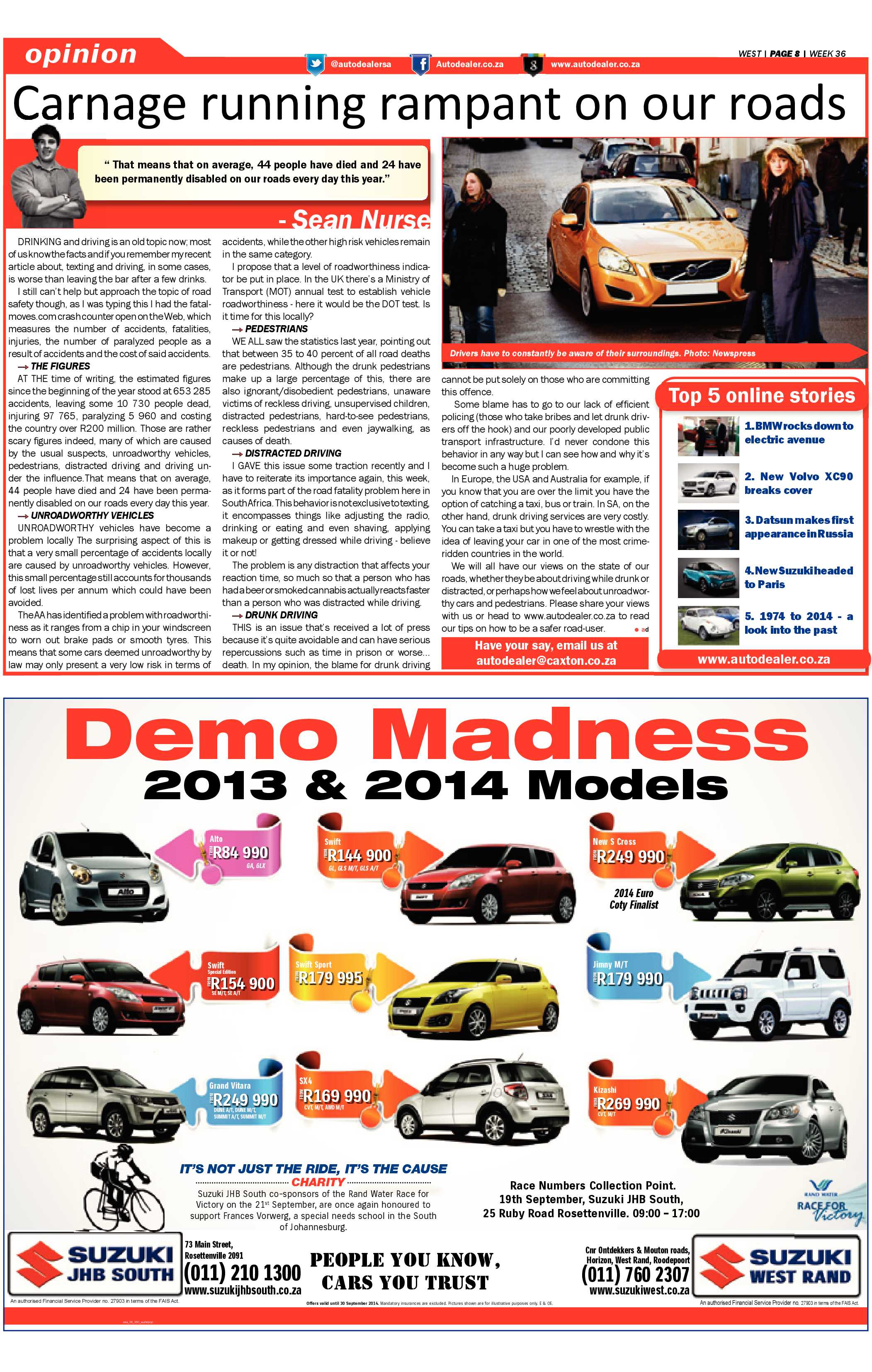 Roodepoort Record 5 September 2014 page 32