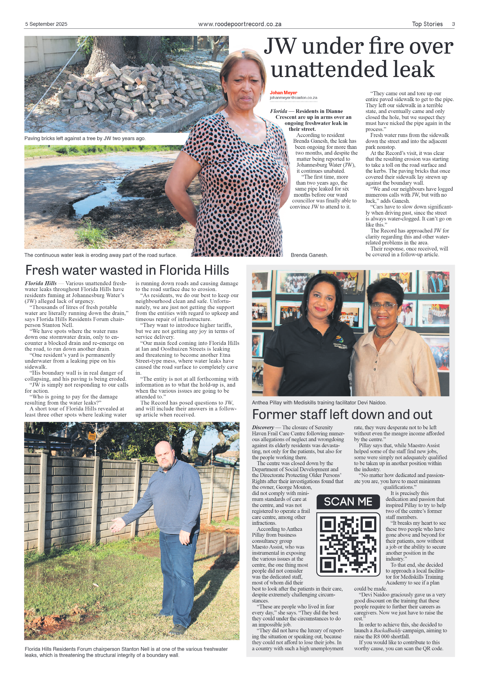 Roodepoort Record 5 September 2025 page 3