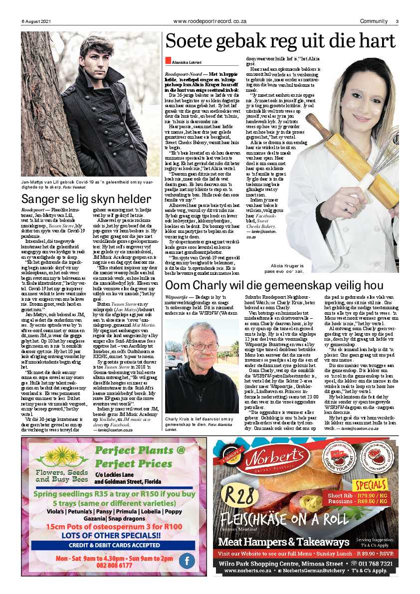 Roodepoort Record 6 August 2021 page 3