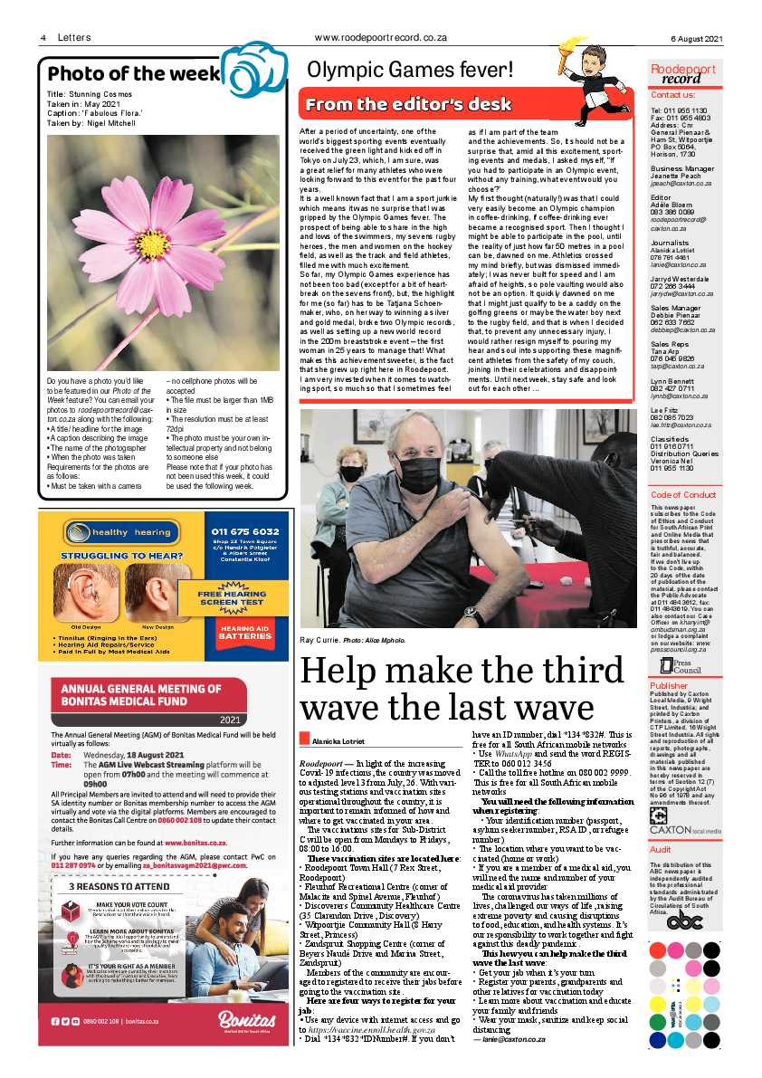 Roodepoort Record 6 August 2021 page 4