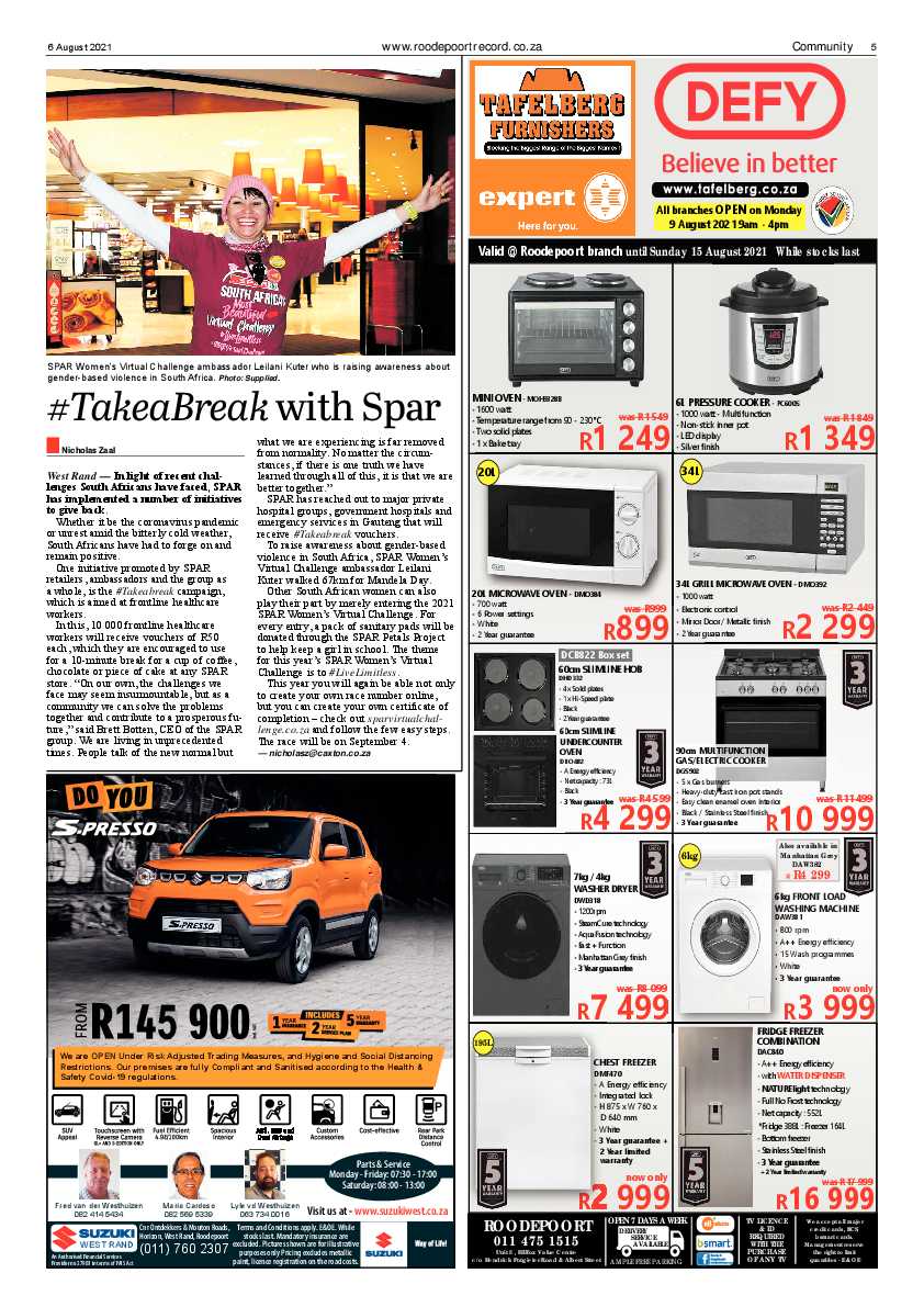 Roodepoort Record 6 August 2021 page 5