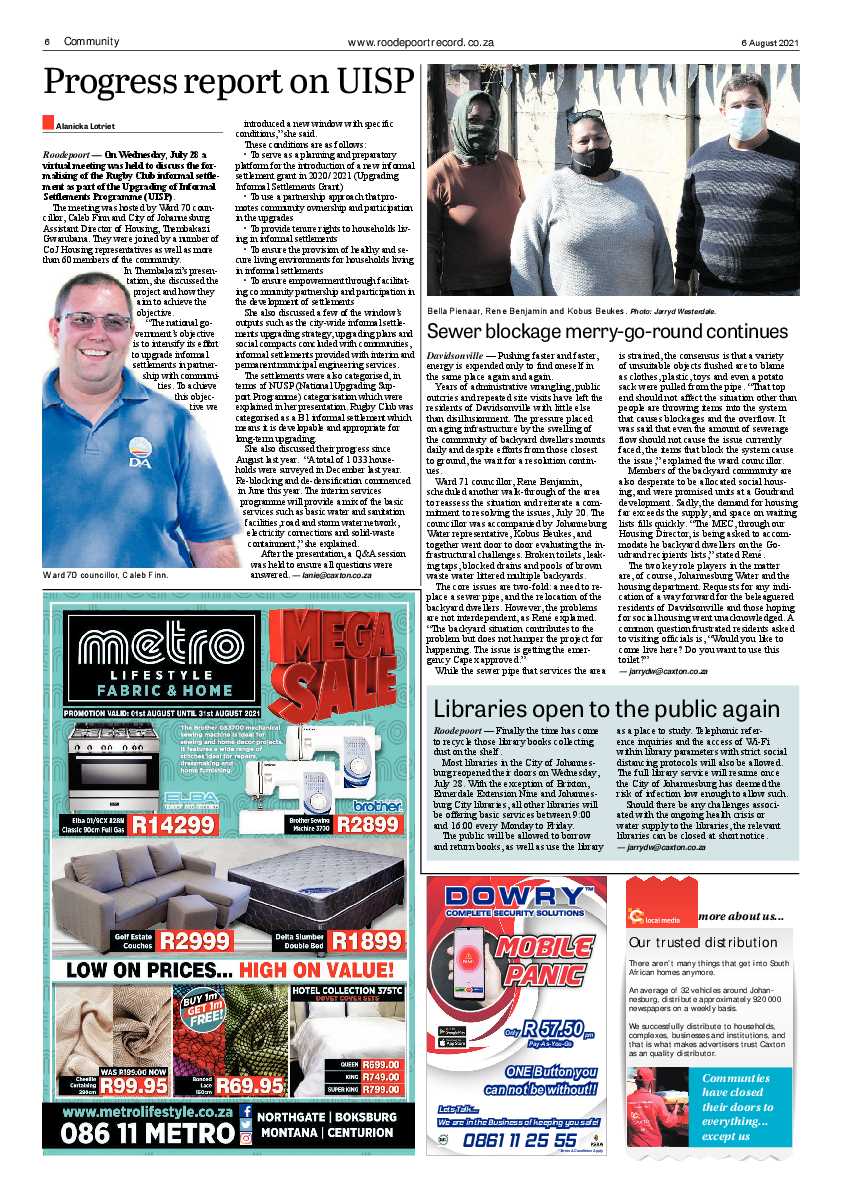 Roodepoort Record 6 August 2021 page 6