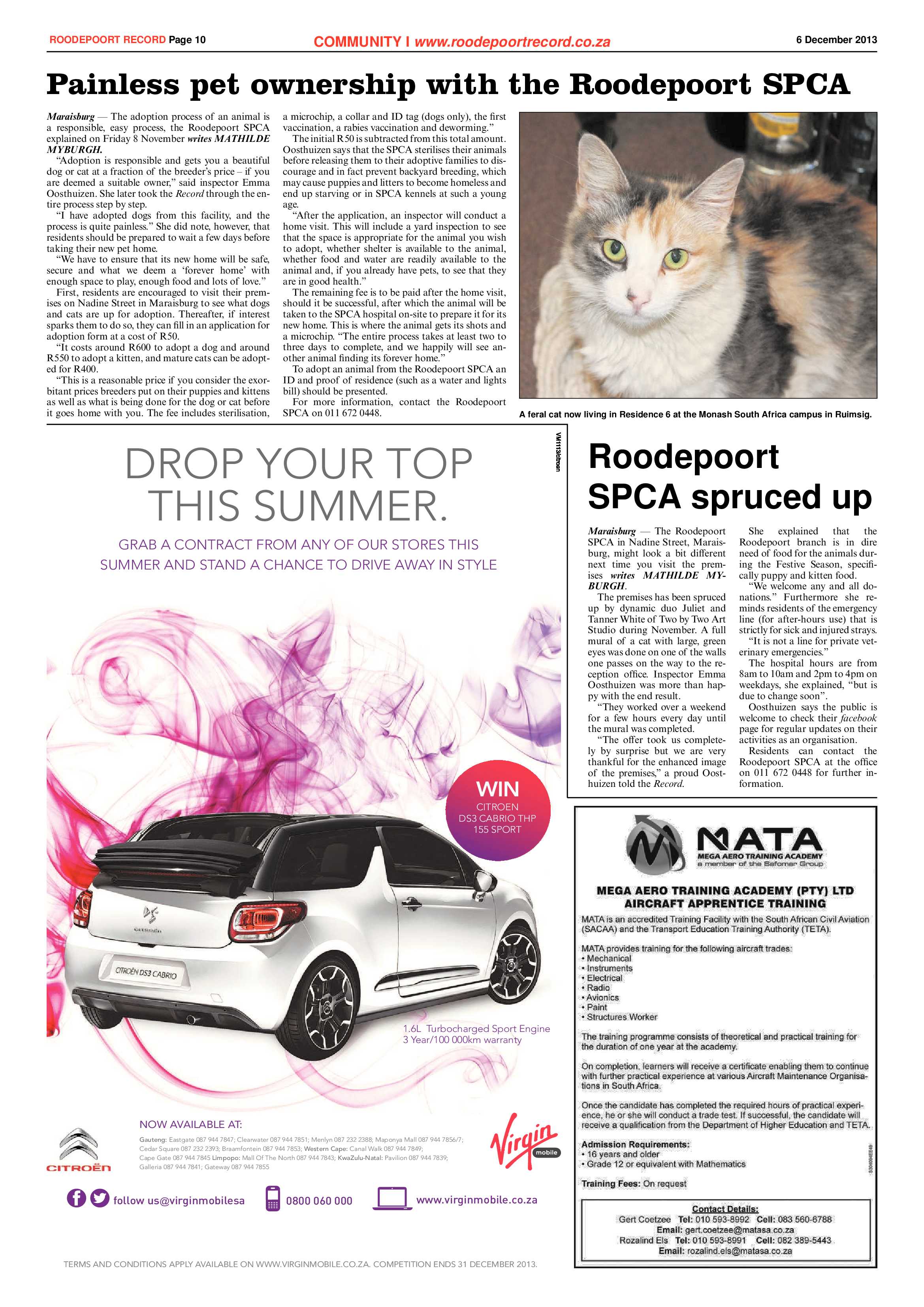 Roodepoort Record 6 December 2013 page 10