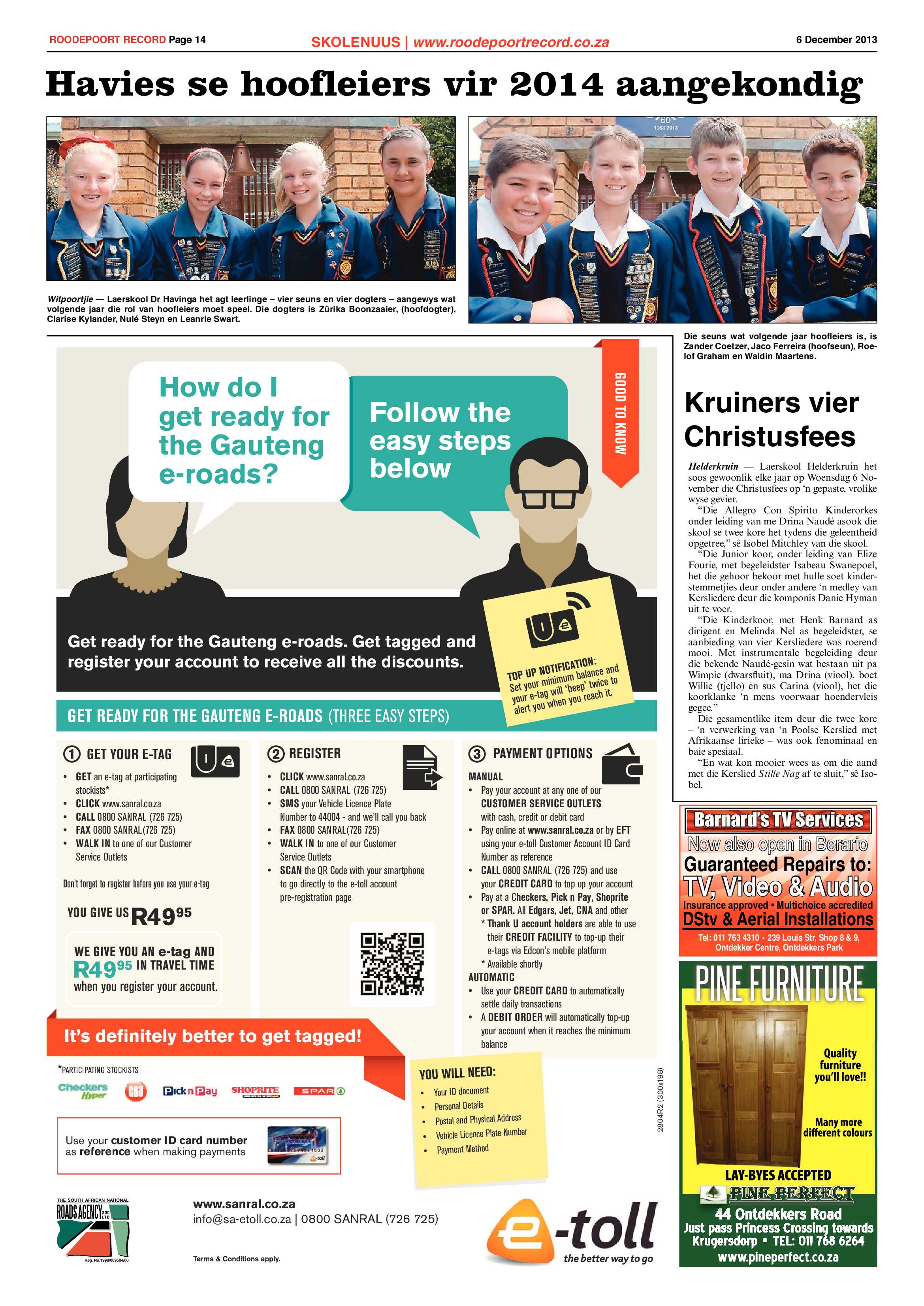 Roodepoort Record 6 December 2013 page 14