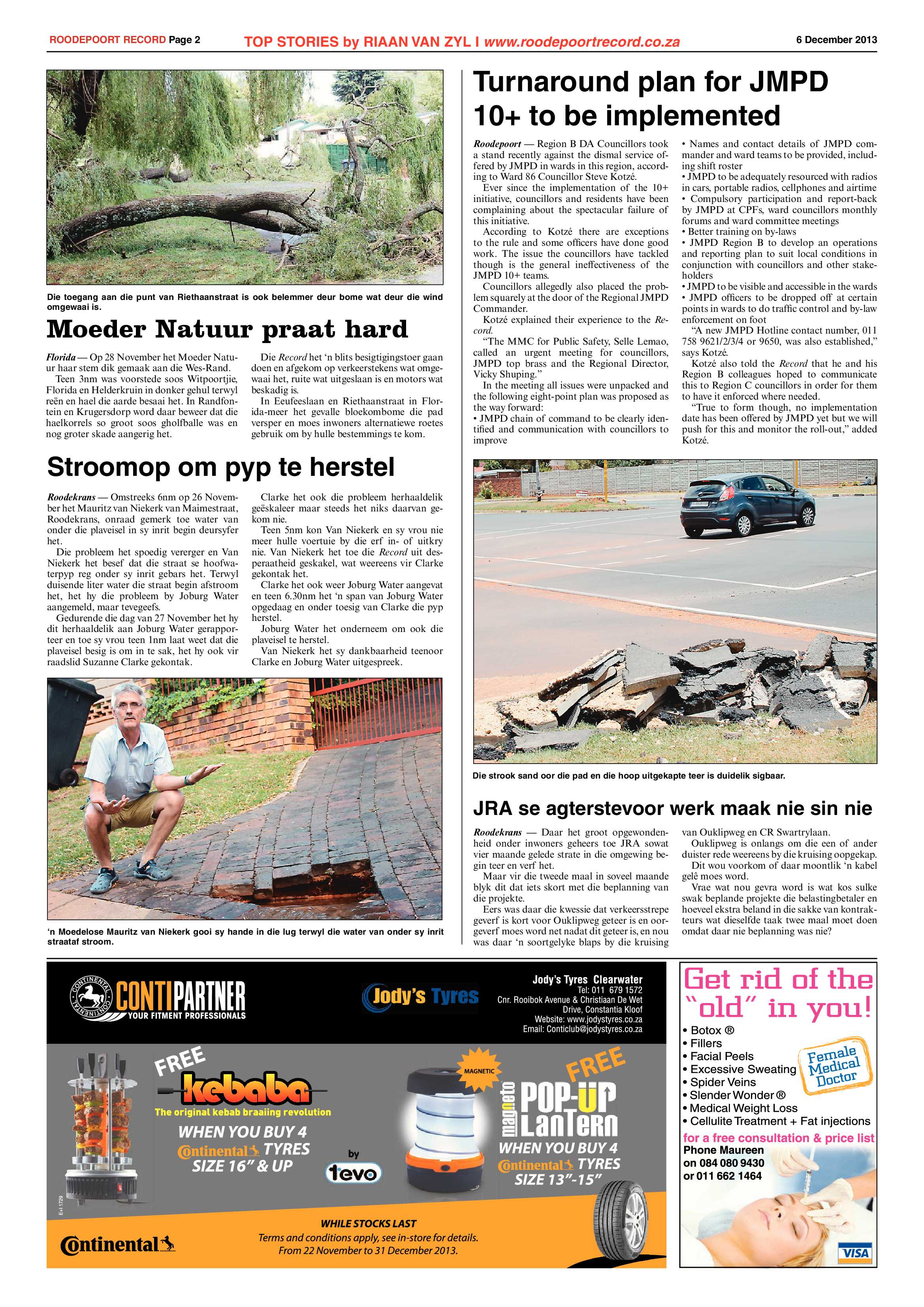 Roodepoort Record 6 December 2013 page 2