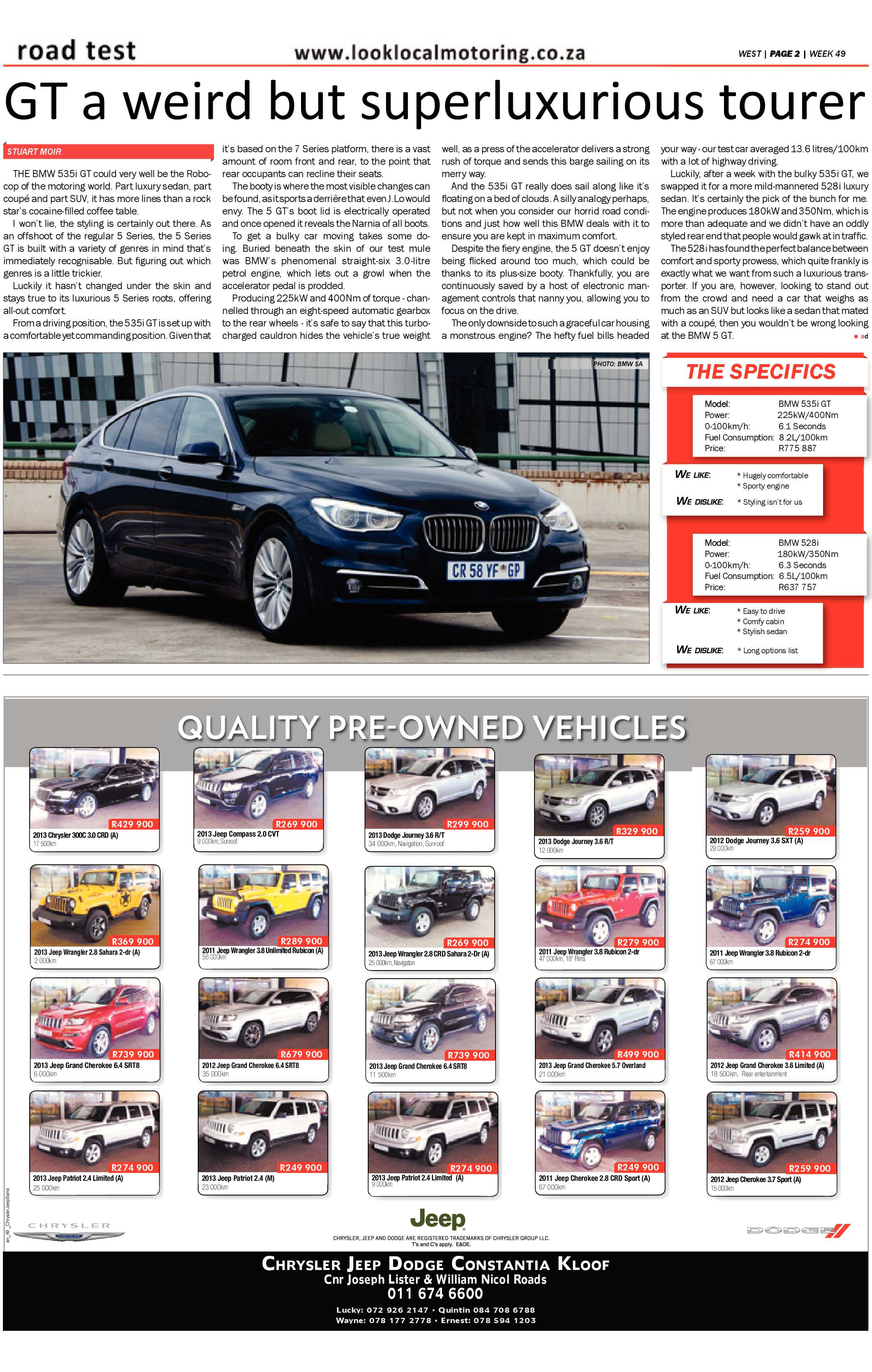 Roodepoort Record 6 December 2013 page 33