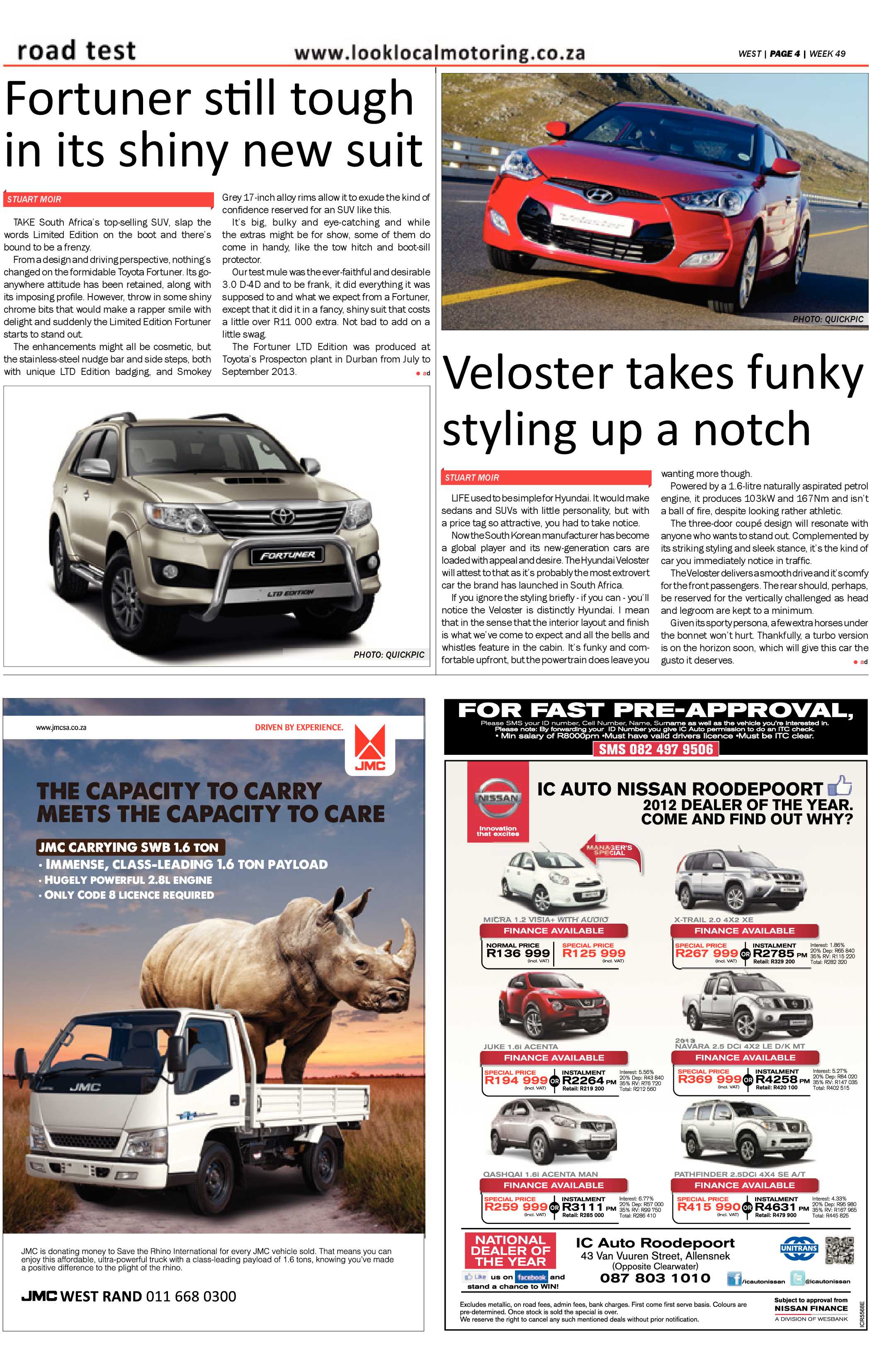 Roodepoort Record 6 December 2013 page 35