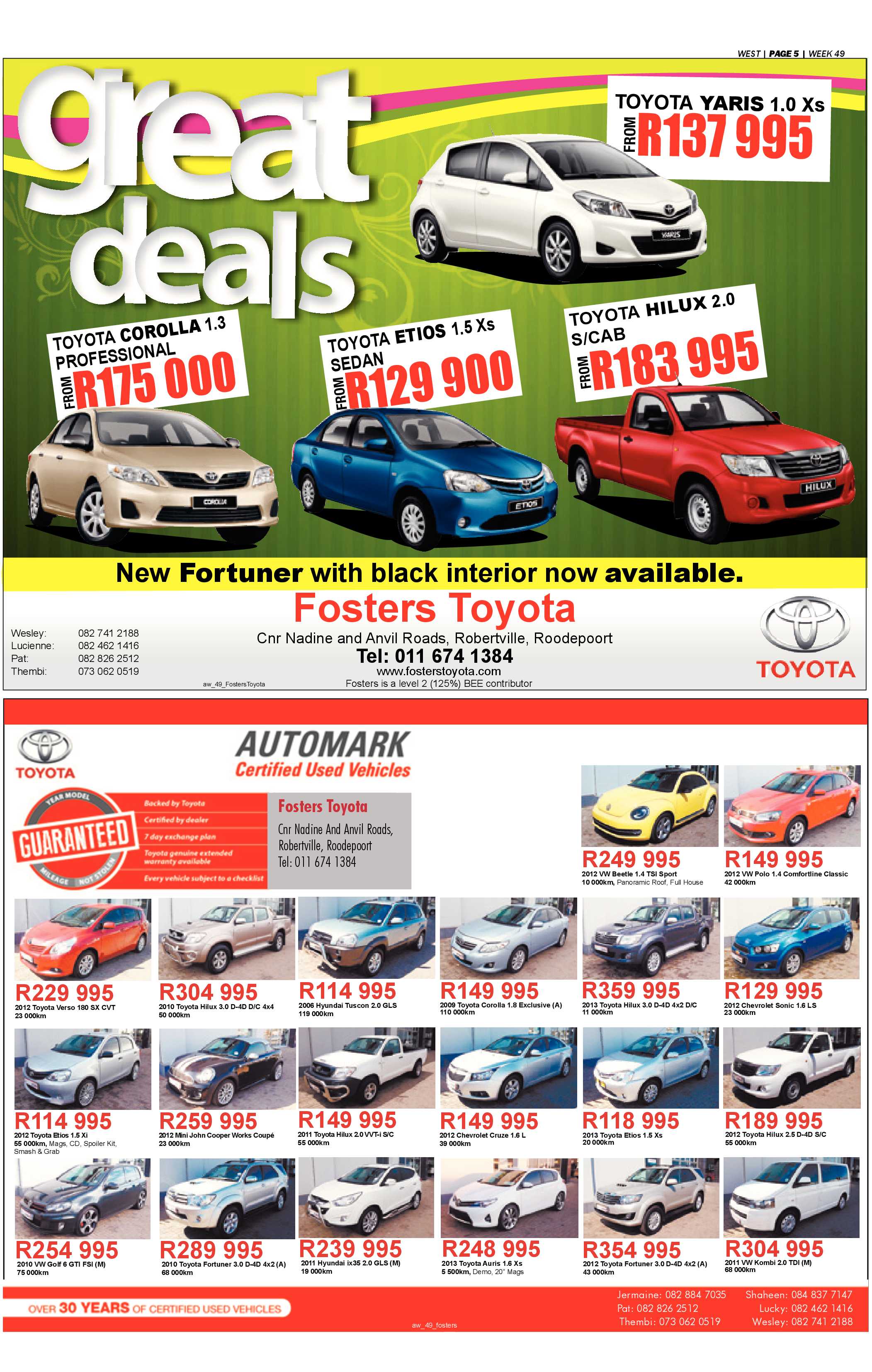 Roodepoort Record 6 December 2013 page 36