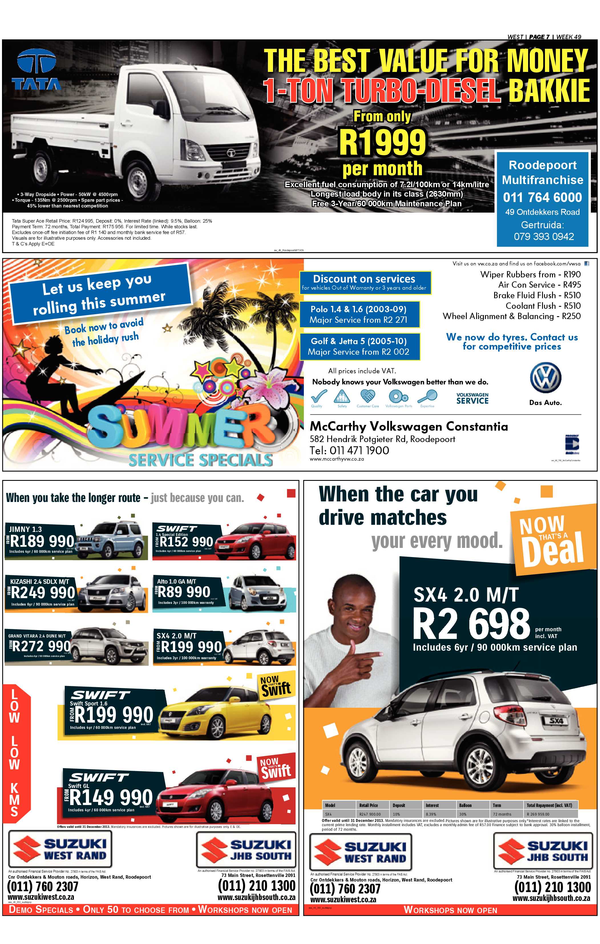 Roodepoort Record 6 December 2013 page 38