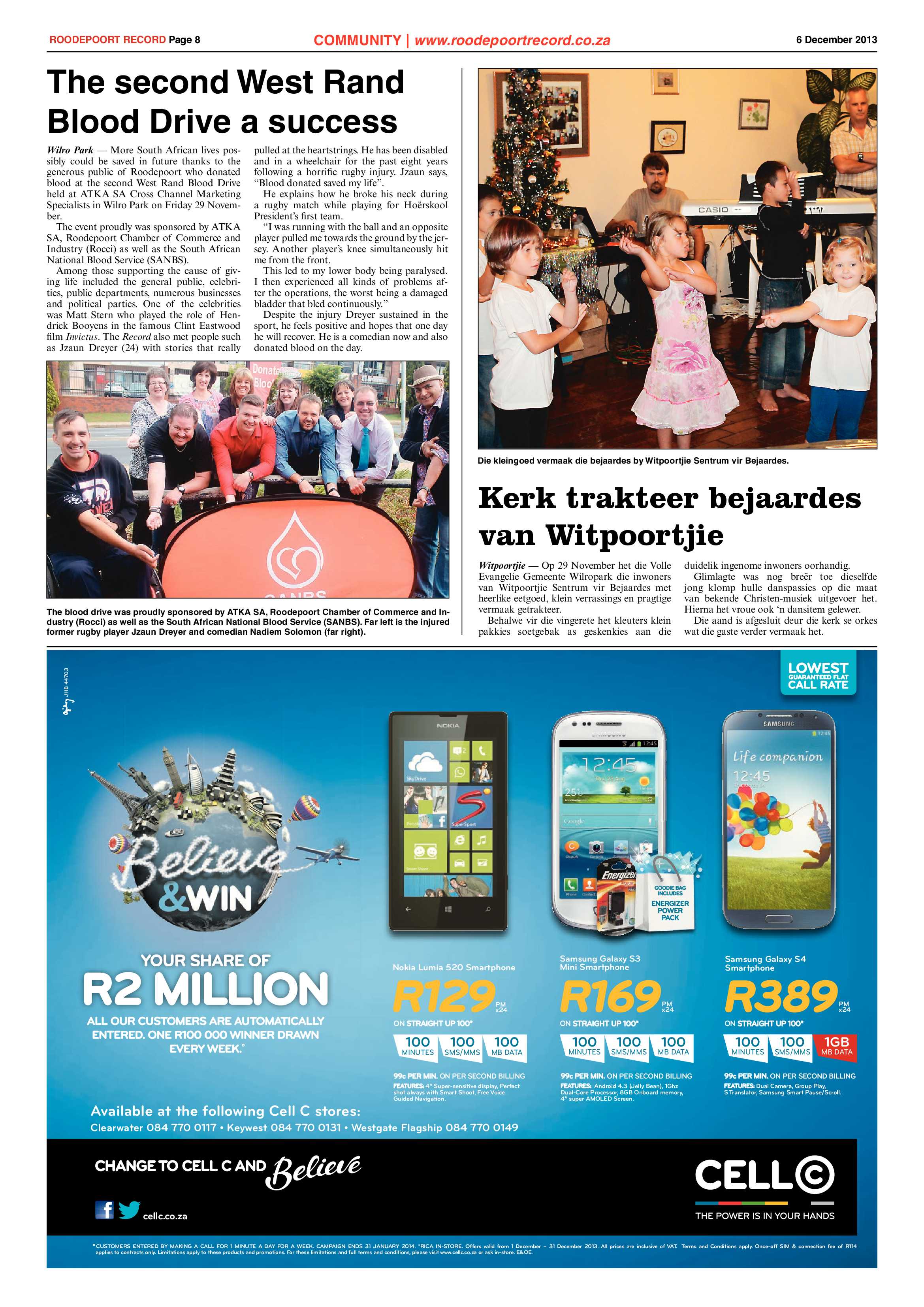 Roodepoort Record 6 December 2013 page 8