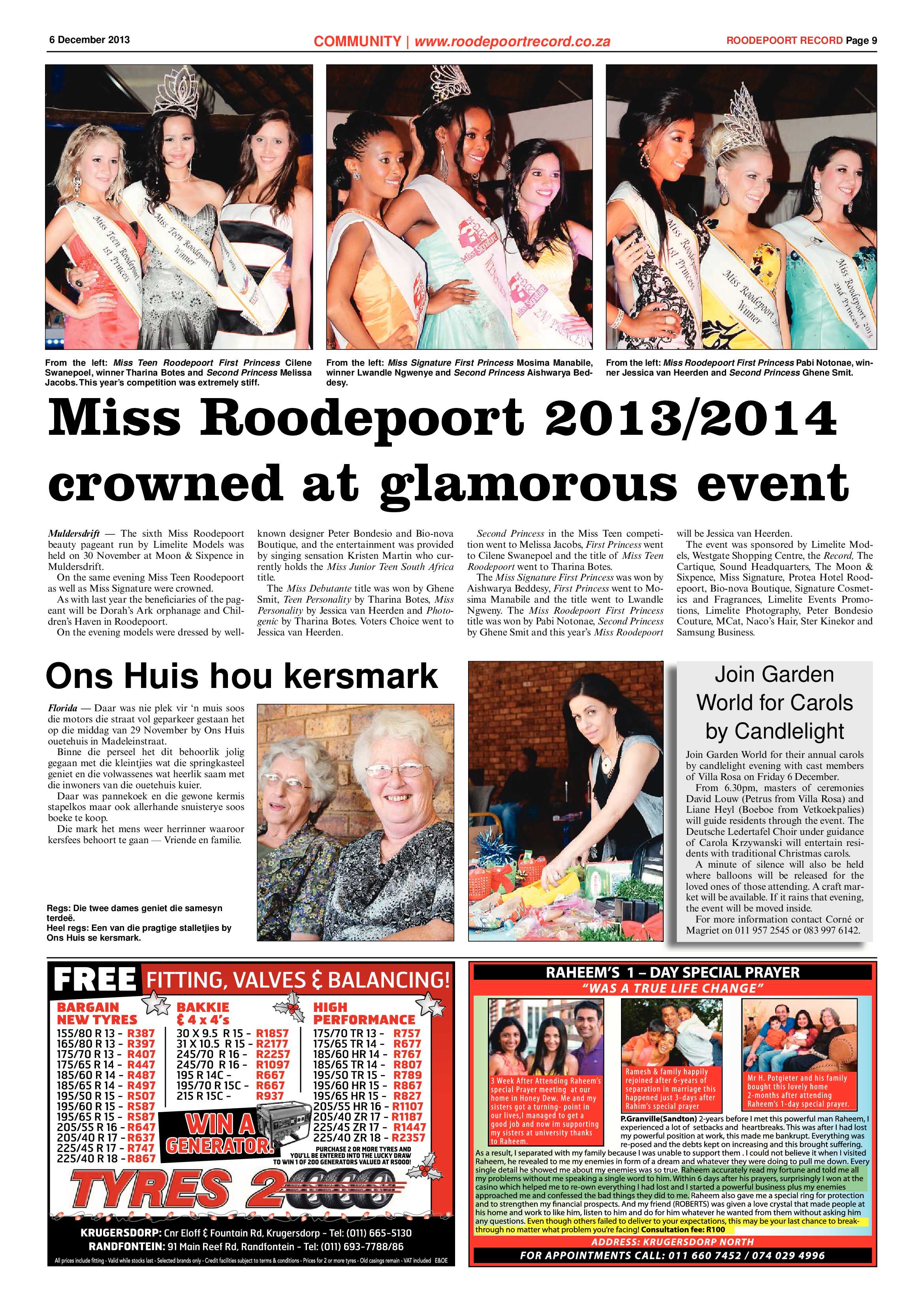 Roodepoort Record 6 December 2013 page 9