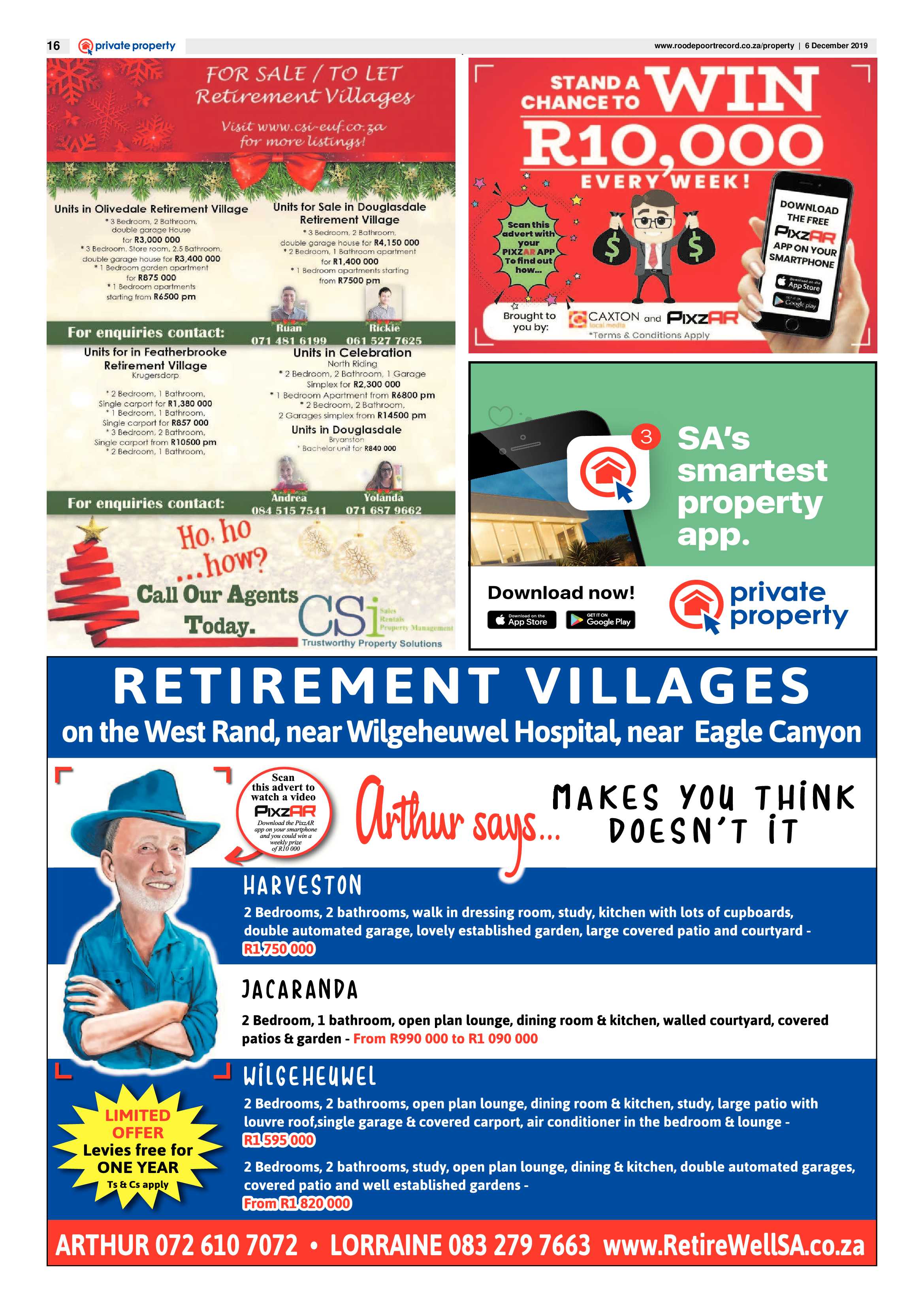 Roodepoort Record 6 December 2019 page 16