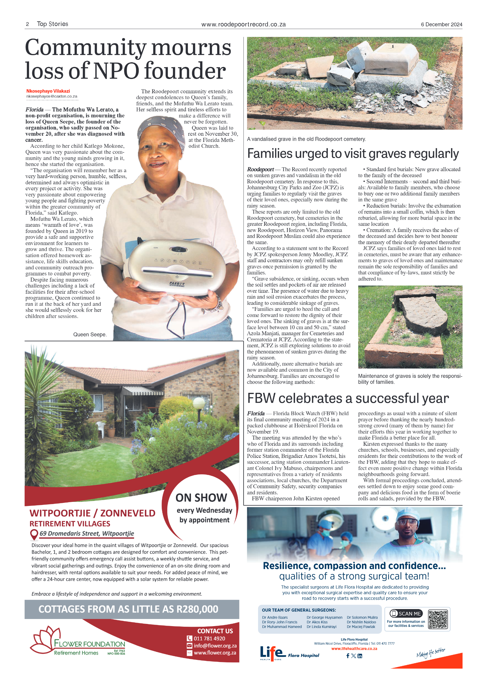 Roodepoort Record 6 December 2024 page 2