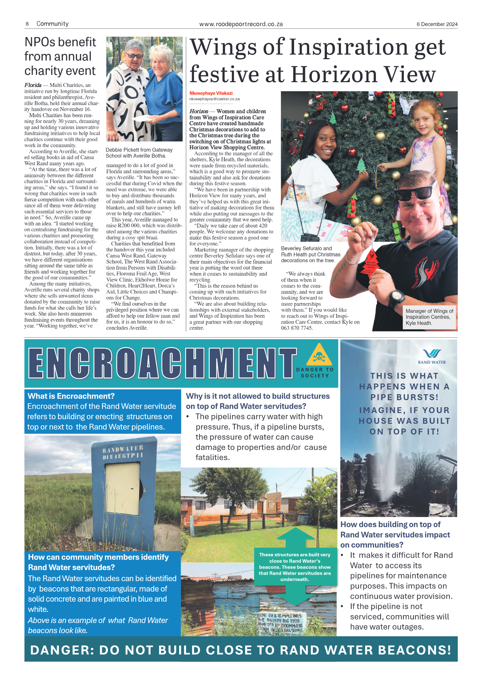 Roodepoort Record 6 December 2024 page 8