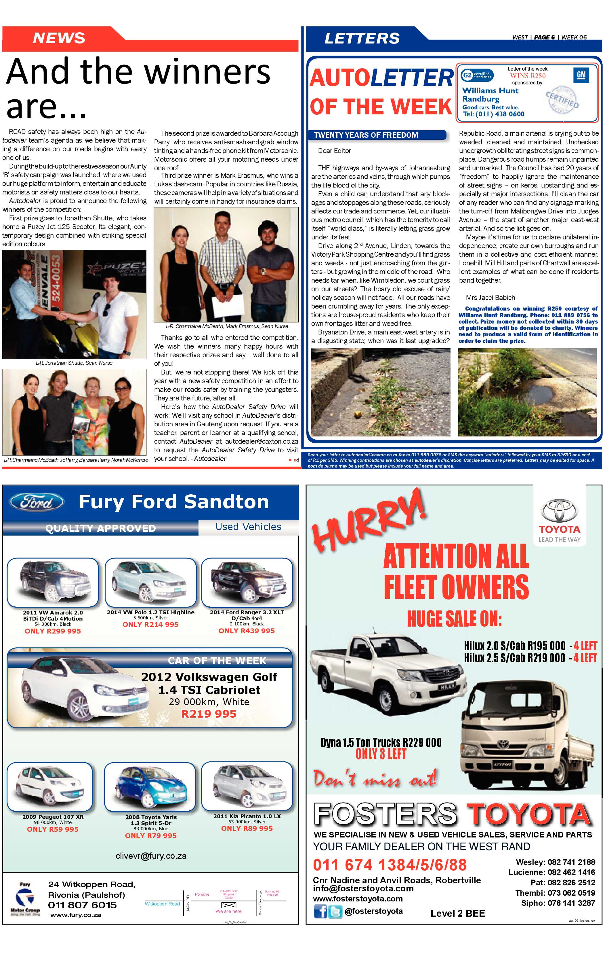 Roodepoort Record 6 February 2015 page 26