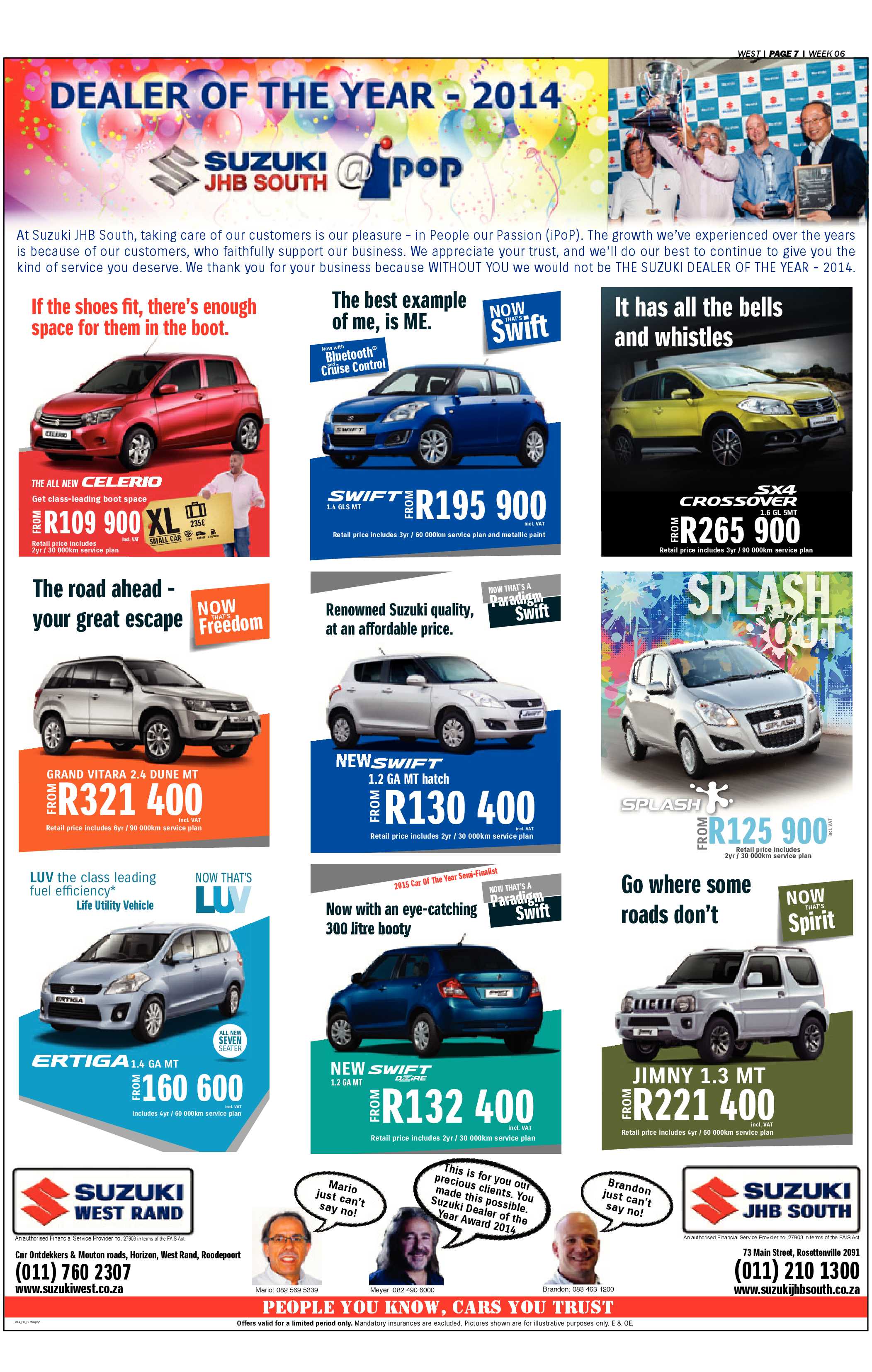 Roodepoort Record 6 February 2015 page 27