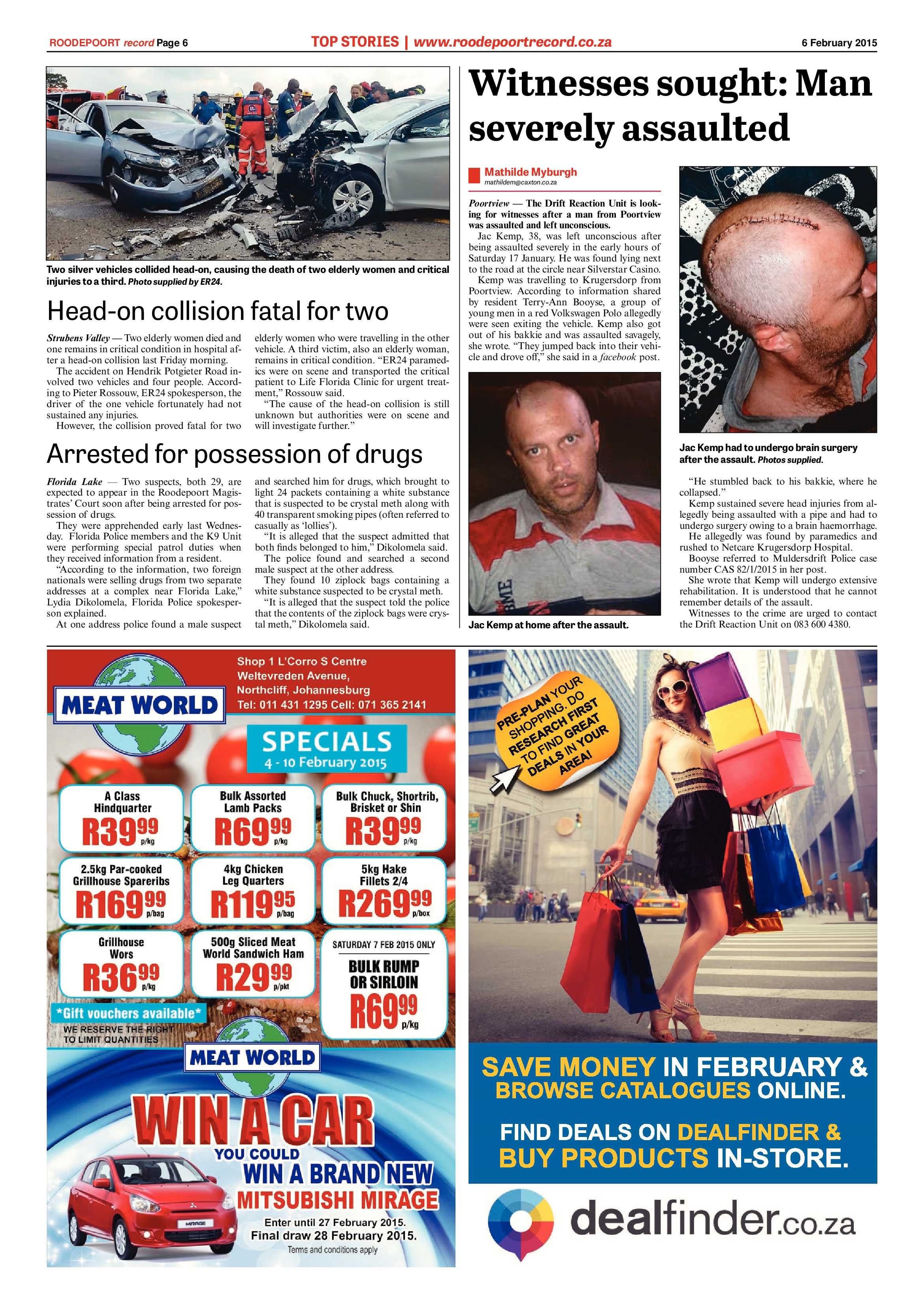Roodepoort Record 6 February 2015 page 6