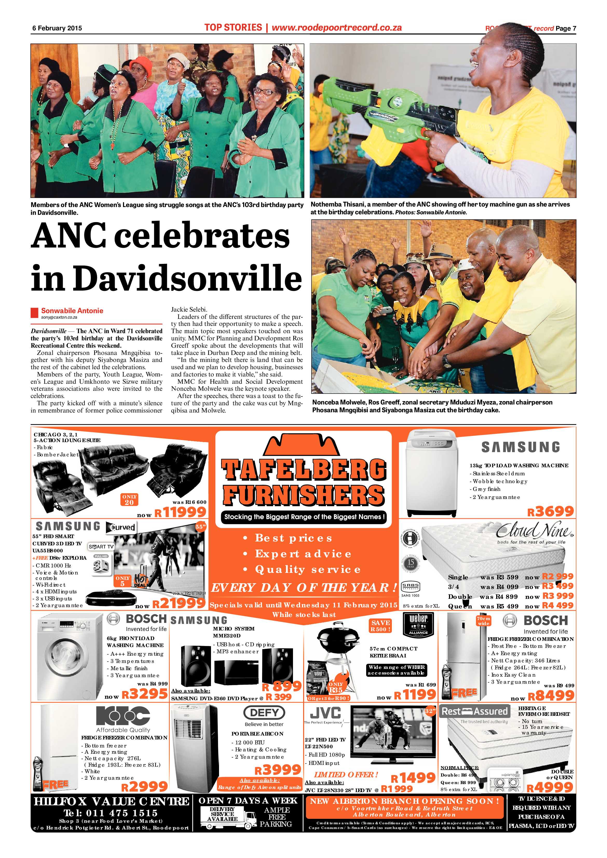 Roodepoort Record 6 February 2015 page 7