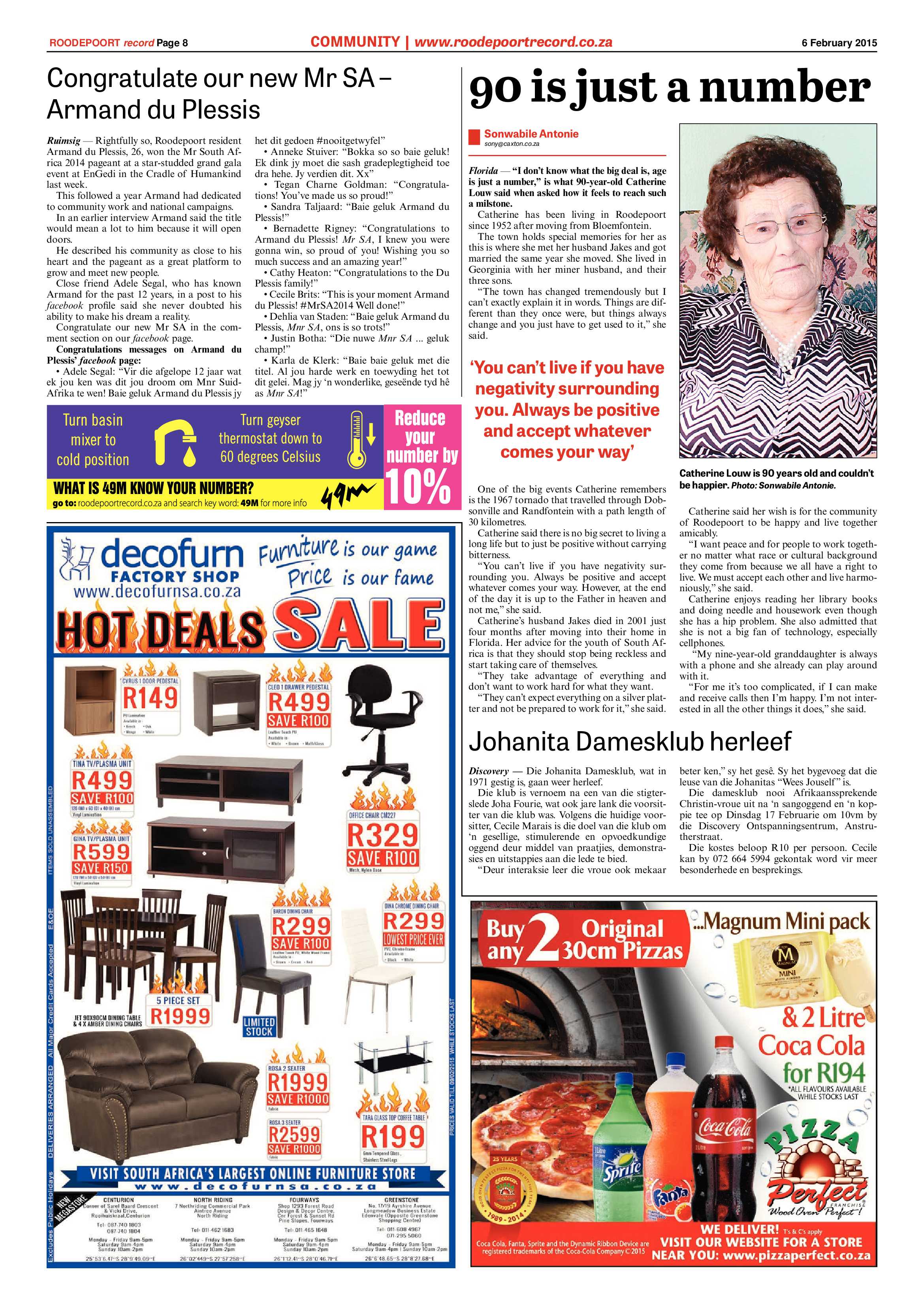 Roodepoort Record 6 February 2015 page 8