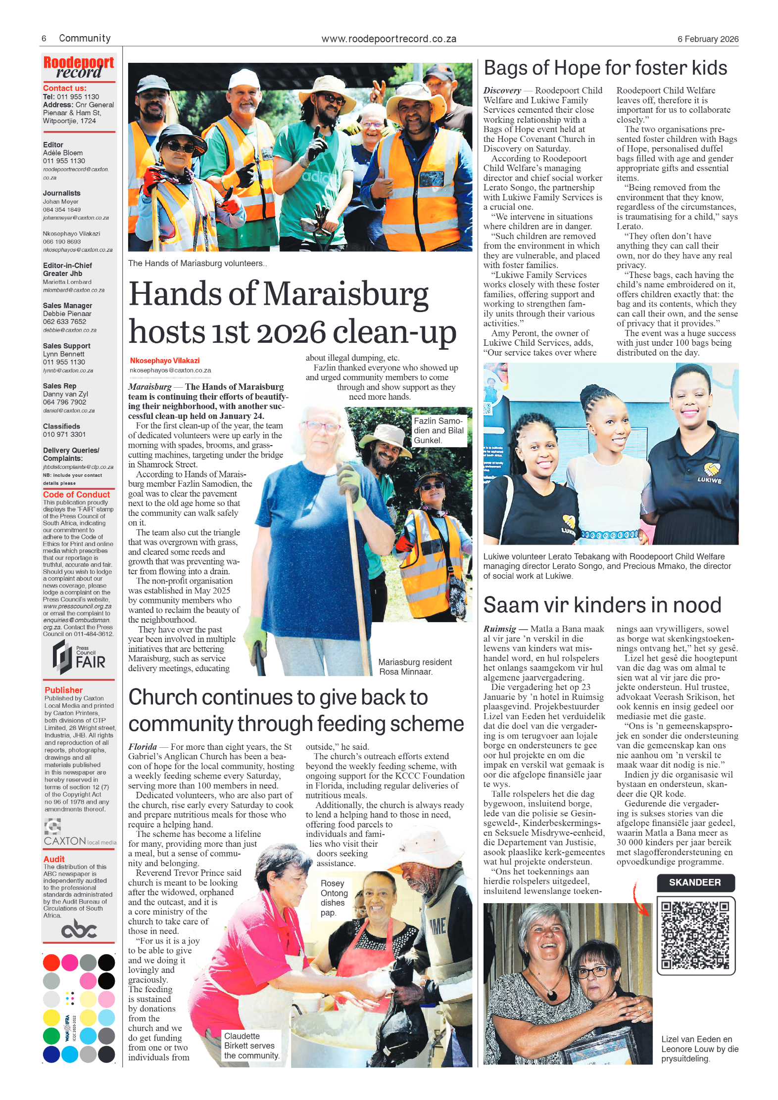 Roodepoort Record 6 February 2026 page 6