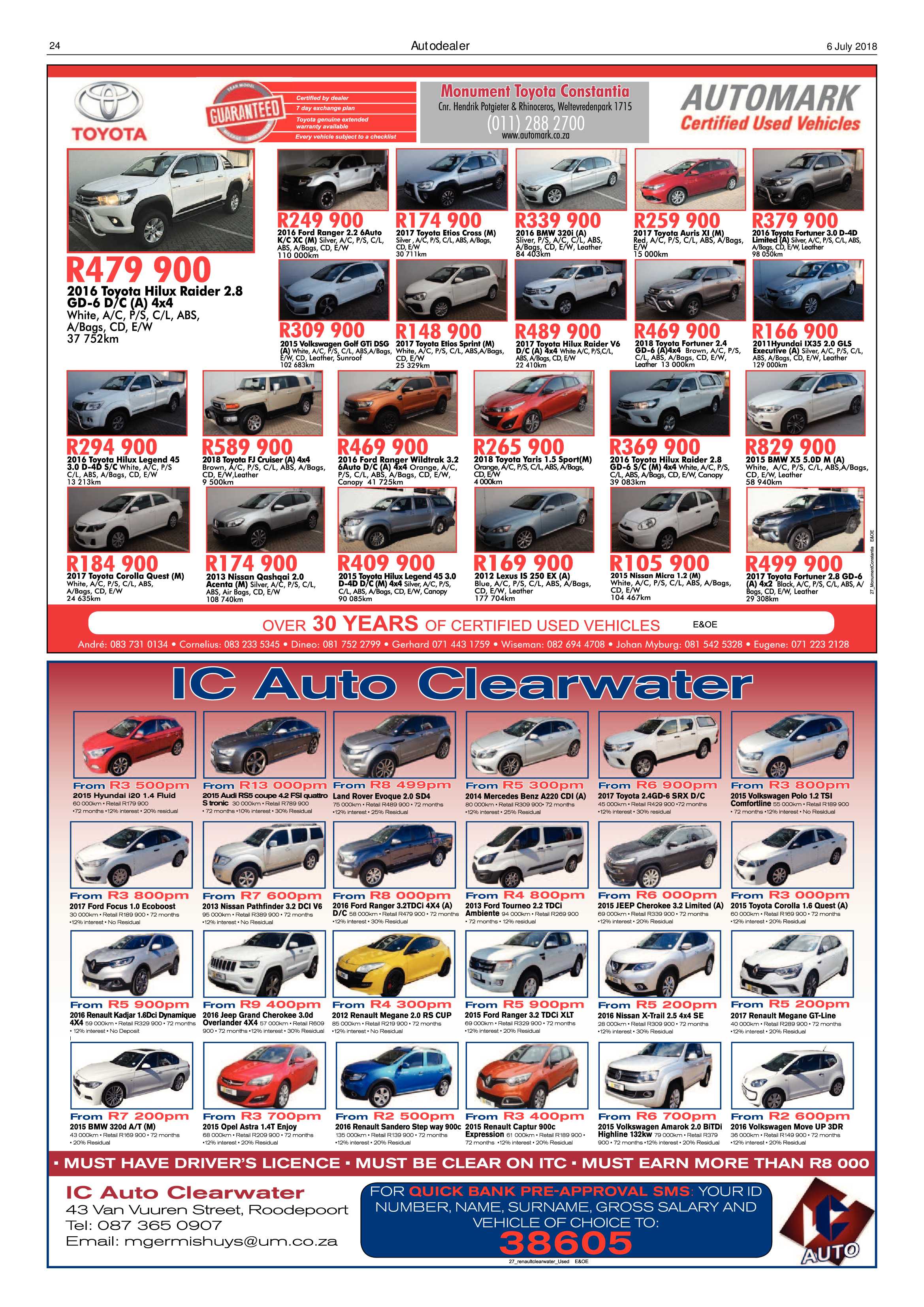 Roodepoort Record 6 July 2018 page 24