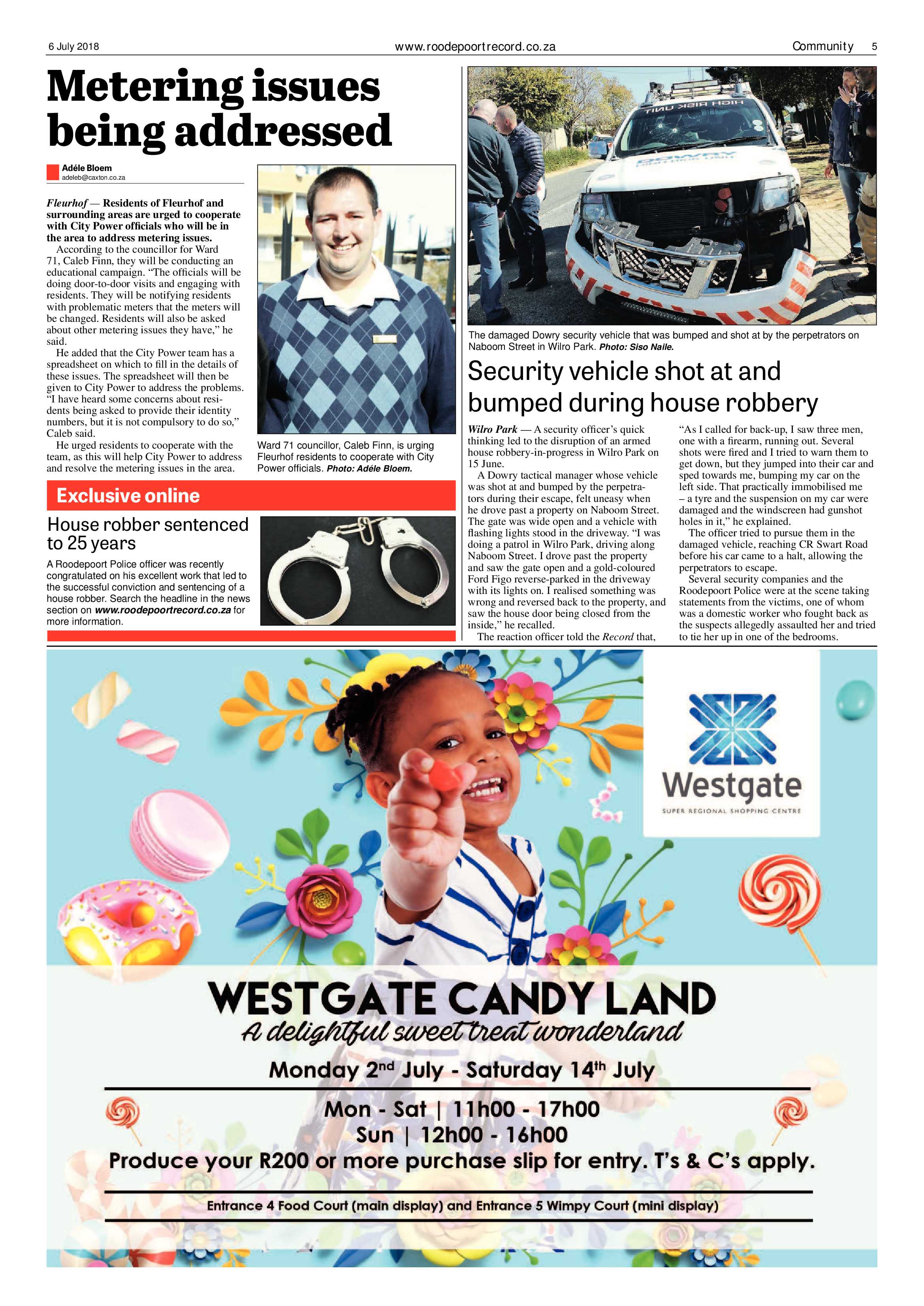 Roodepoort Record 6 July 2018 page 5