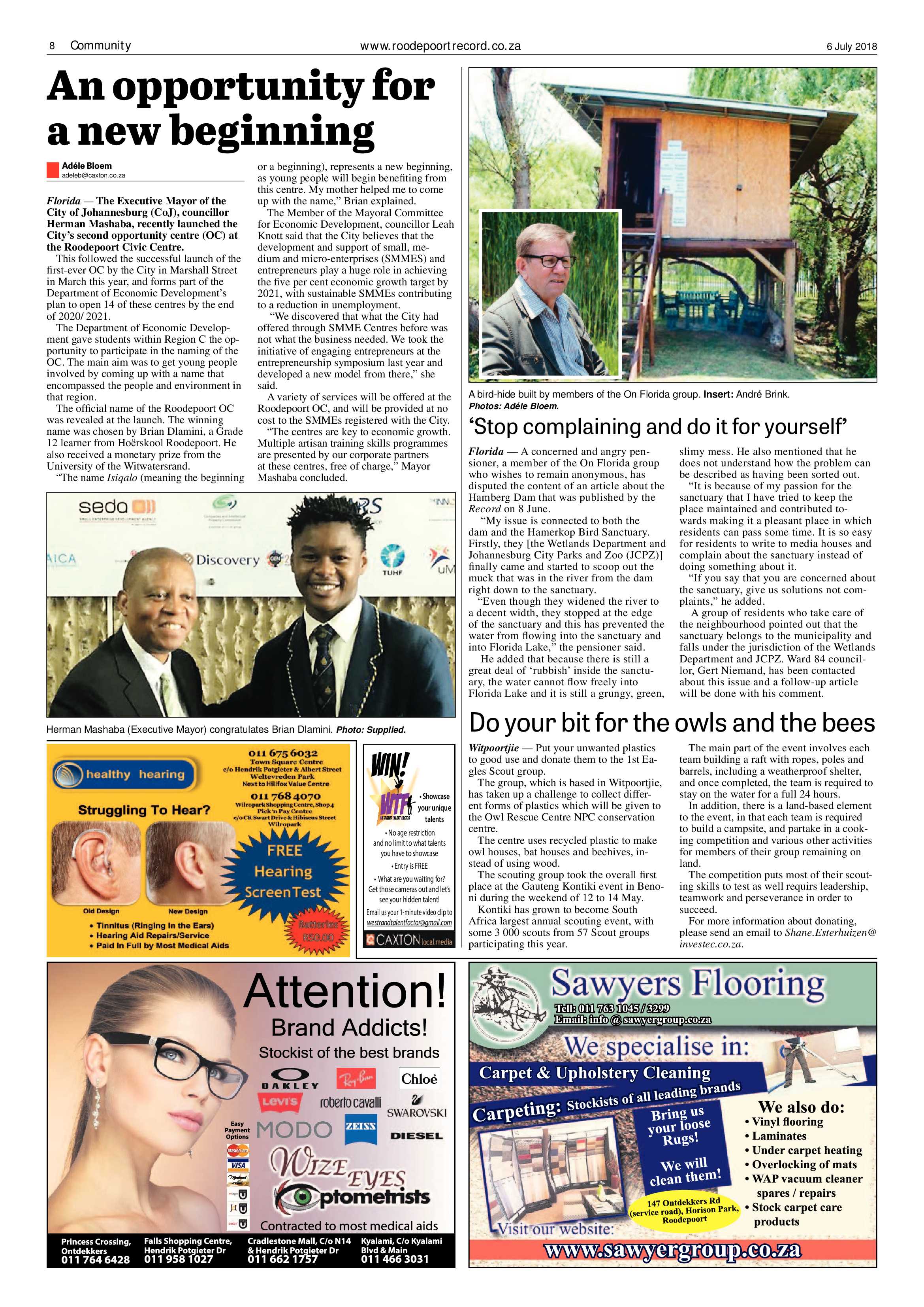 Roodepoort Record 6 July 2018 page 8