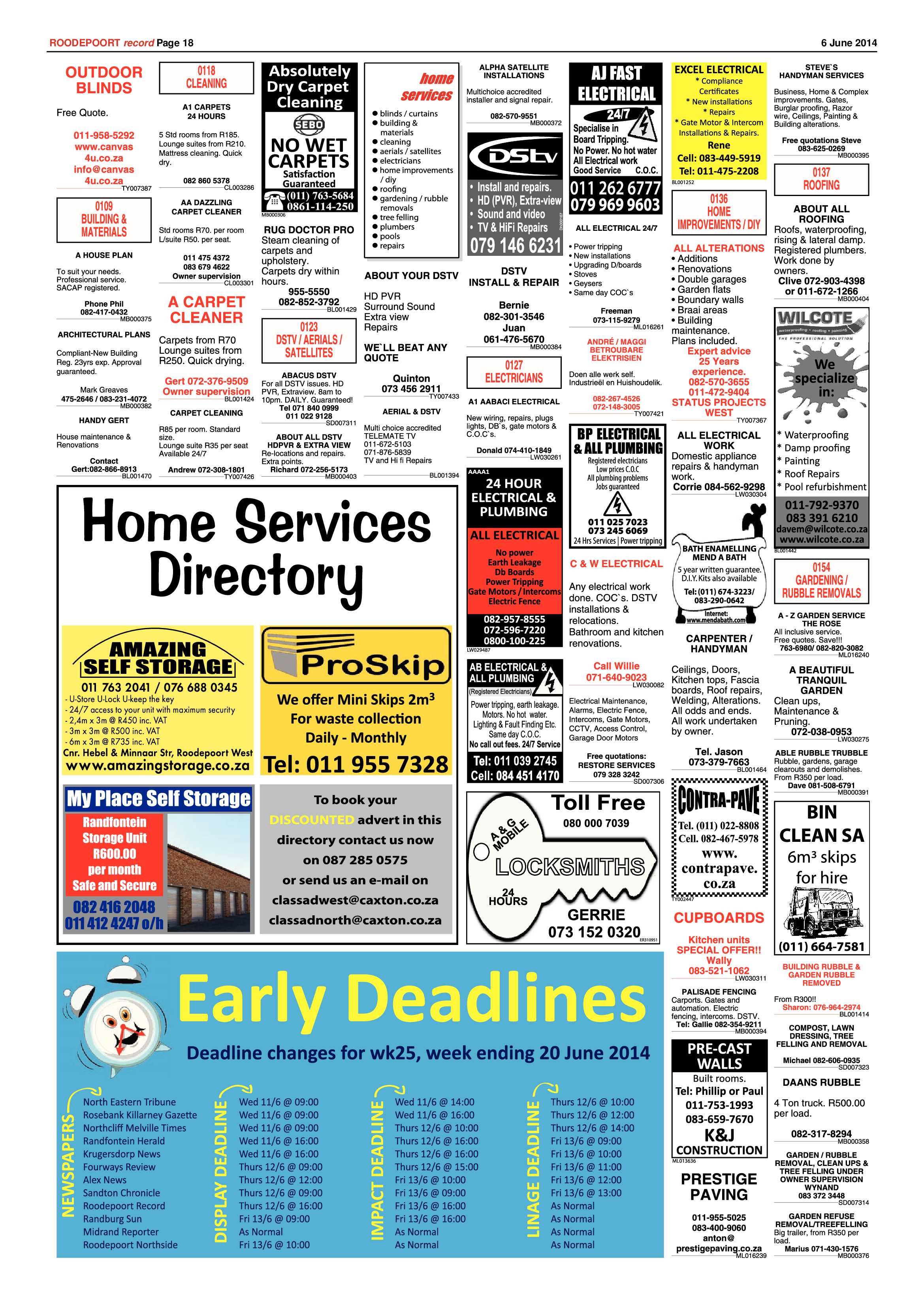 Roodepoort Record 6 June 2014 page 18