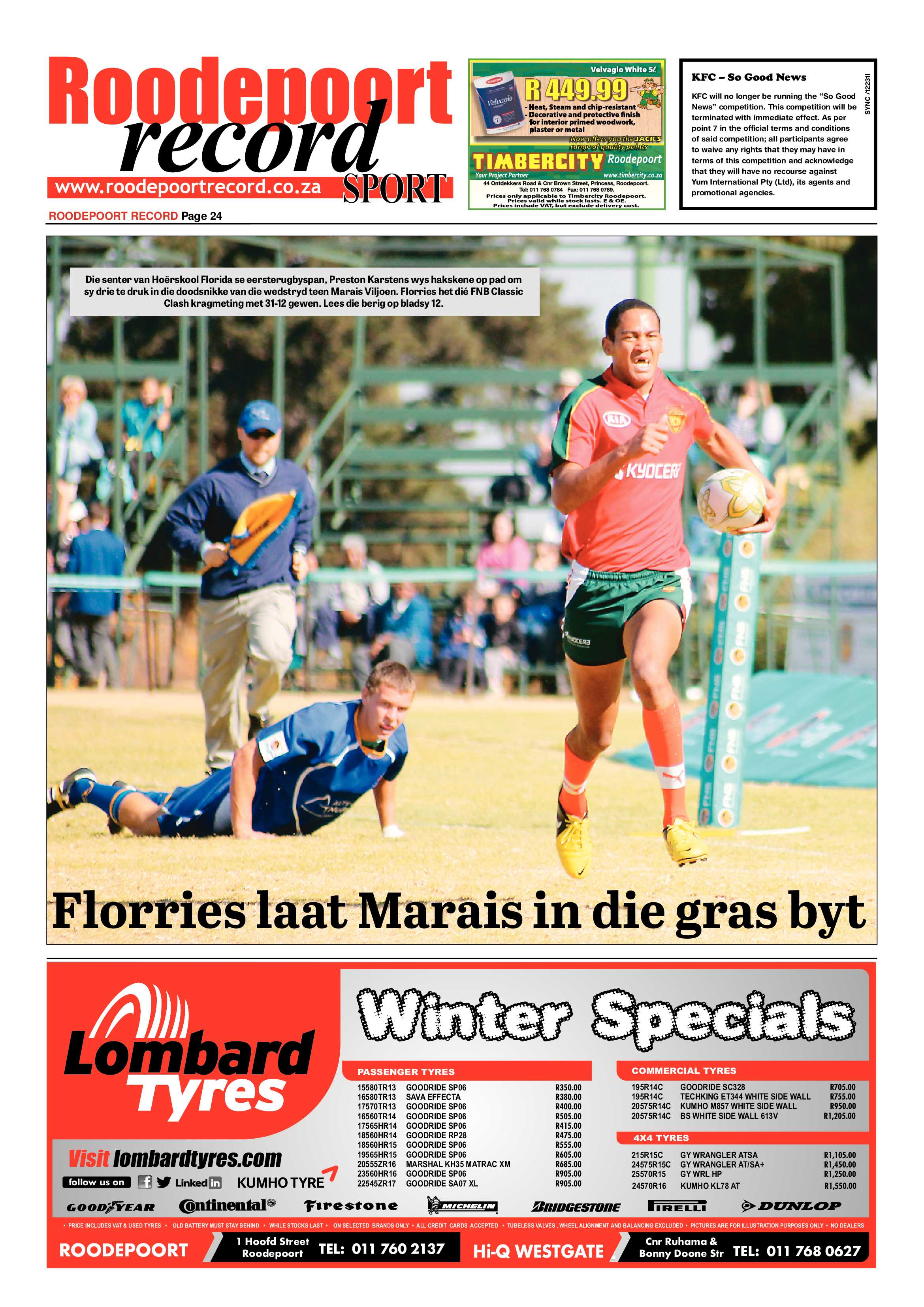 Roodepoort Record 6 June 2014 page 24