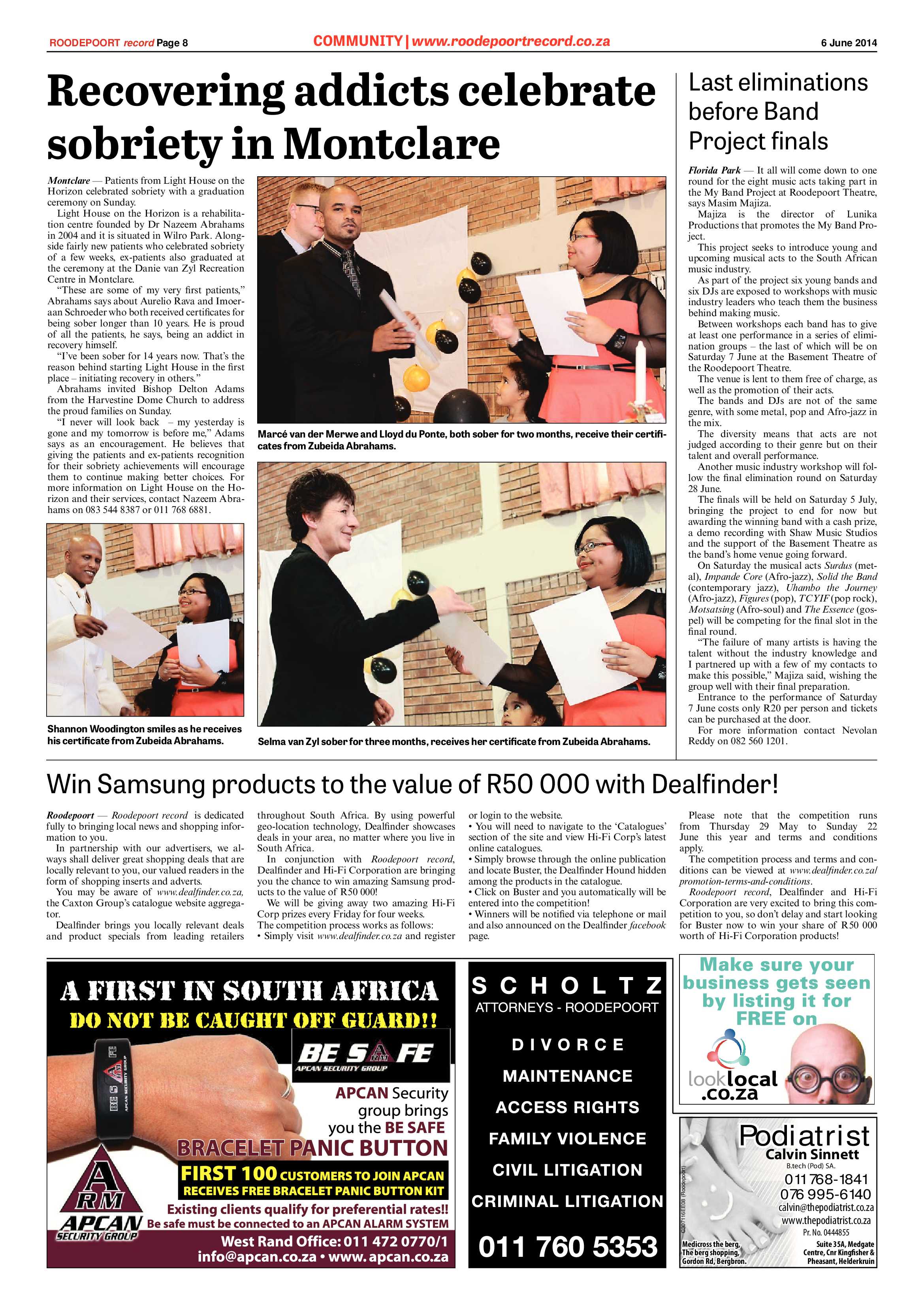 Roodepoort Record 6 June 2014 page 8