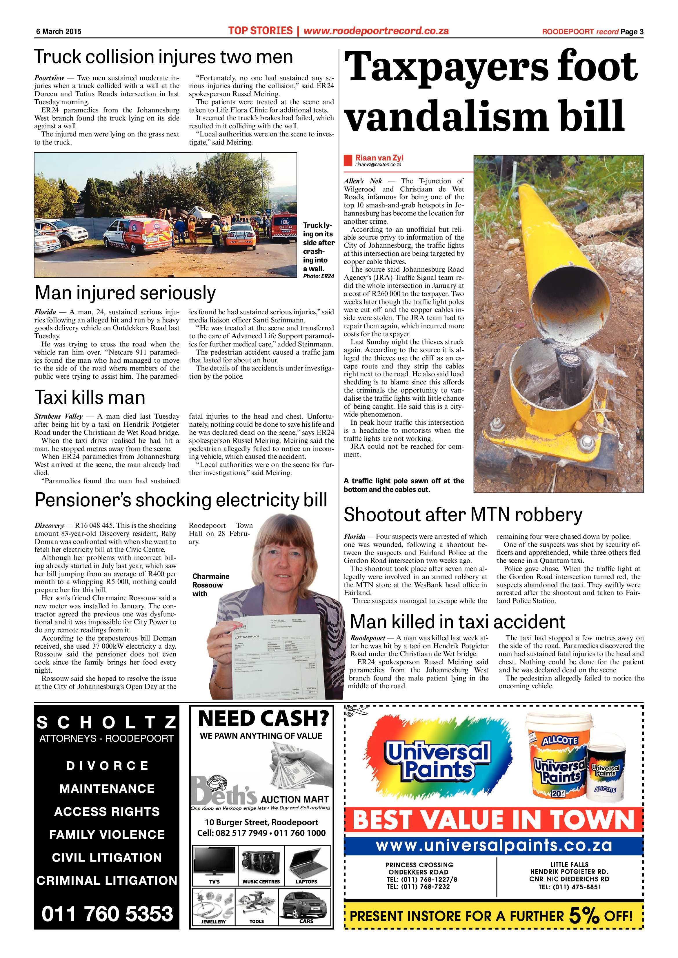 Roodepoort Record 6 March 2015 page 3