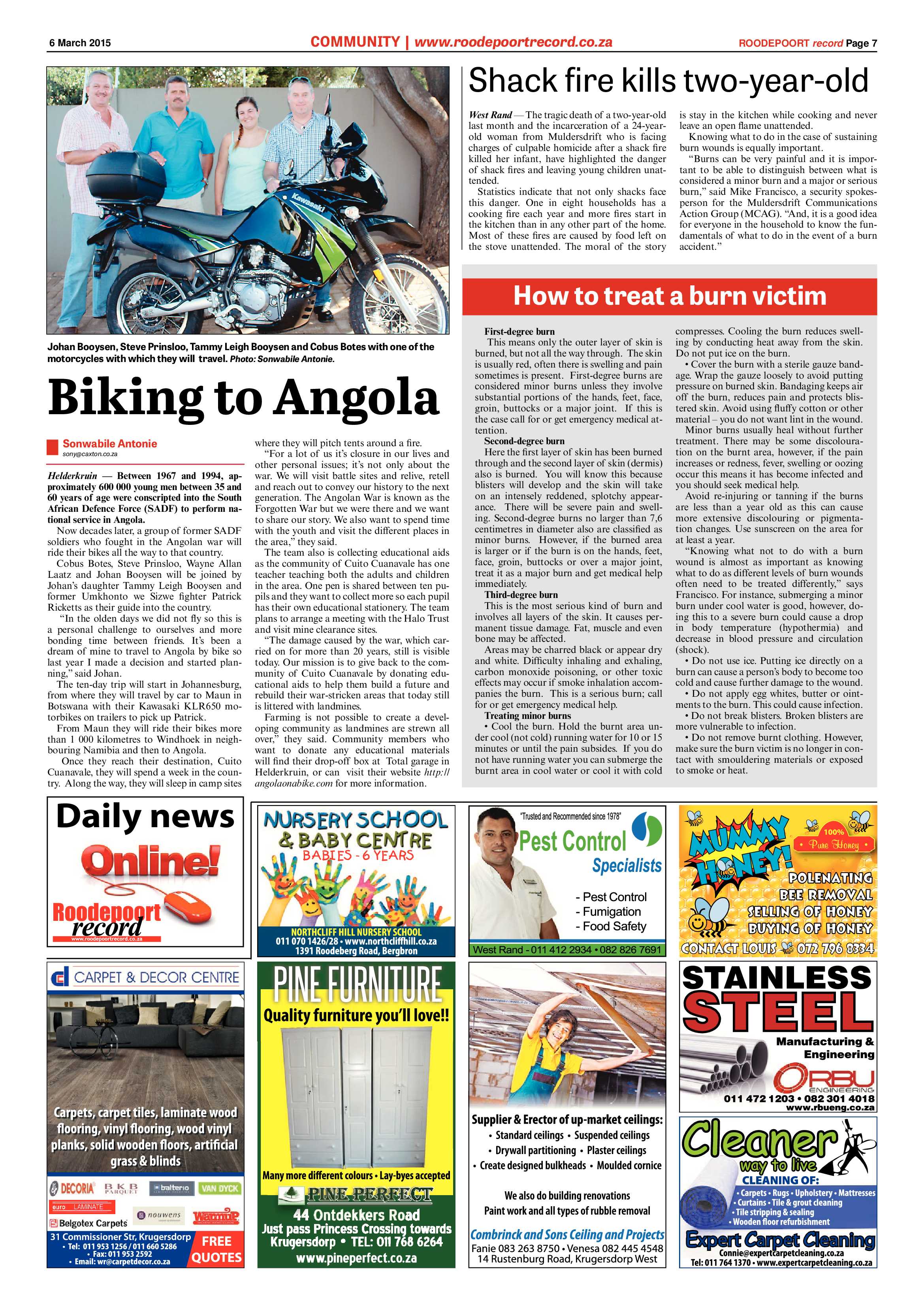 Roodepoort Record 6 March 2015 page 7