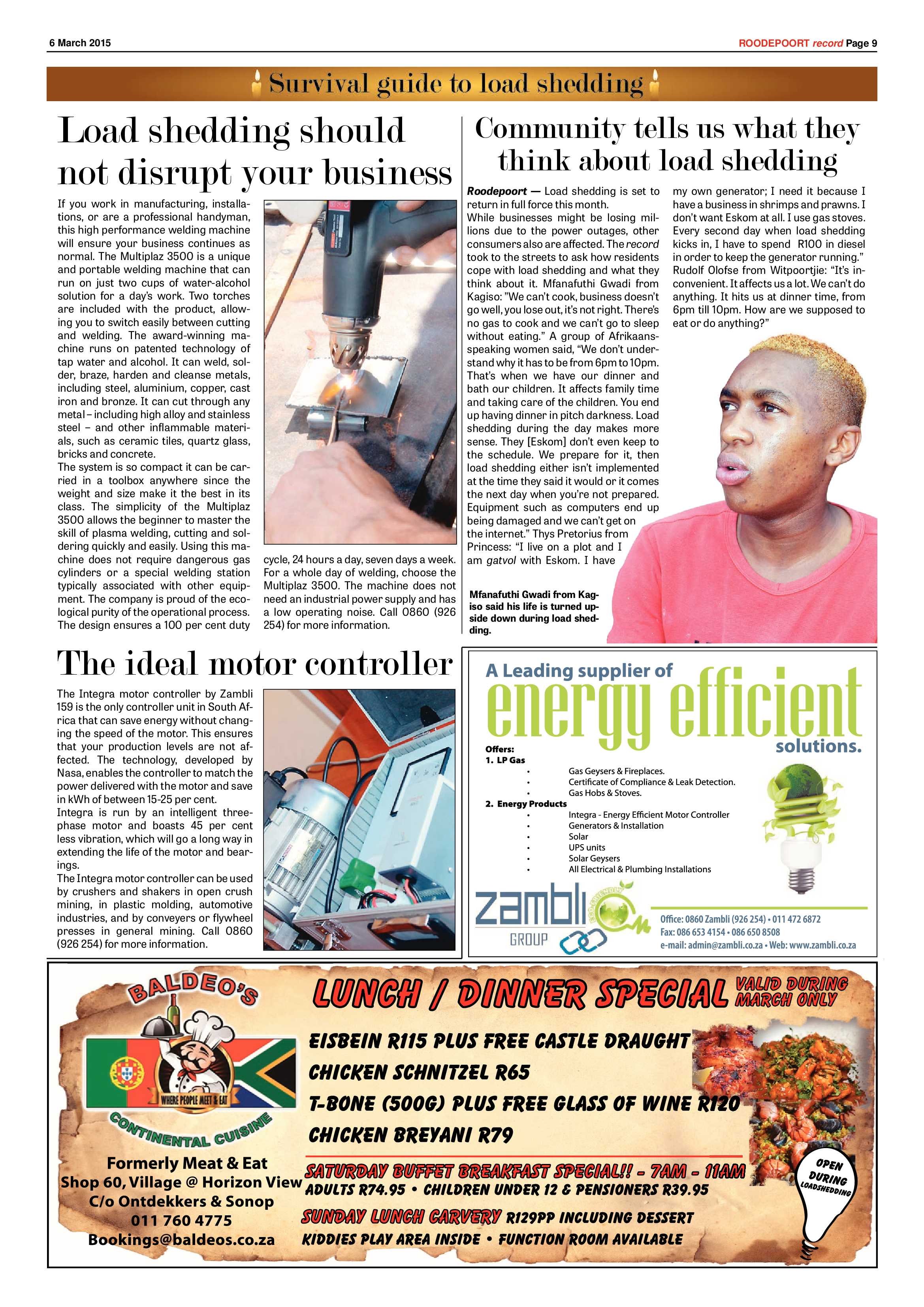 Roodepoort Record 6 March 2015 page 9