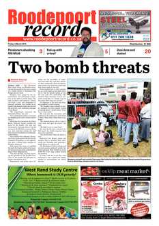 Roodepoort Record 6 March 2015